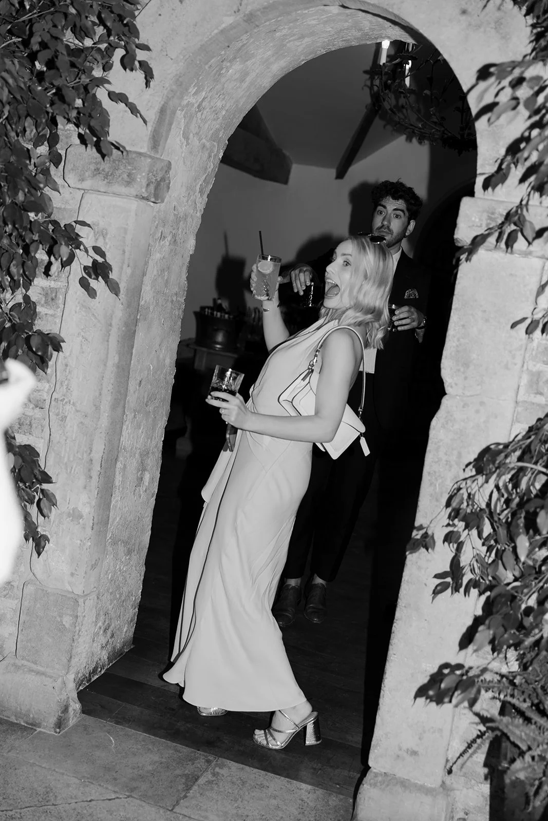 Middleton Lodge Estate wedding reception in the Fig House in the walled garden in North Yorkshire.