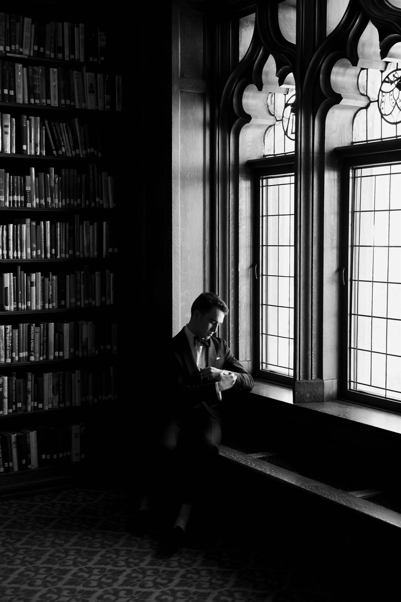 A wedding day at The University Club of Chicago.