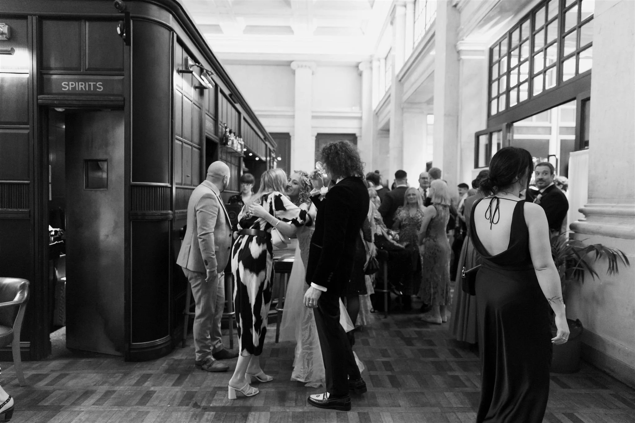 A wedding day at Hawksmoor in Edinburgh, Scotland.