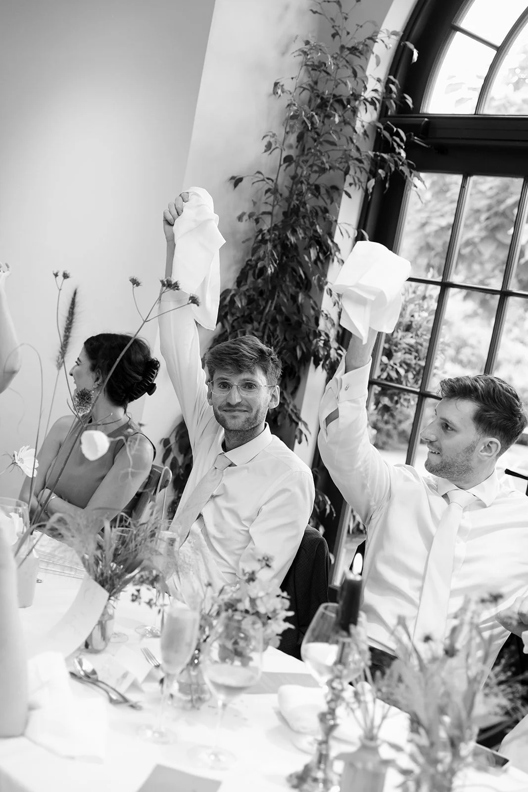 Middleton Lodge Estate wedding reception in North Yorkshire.