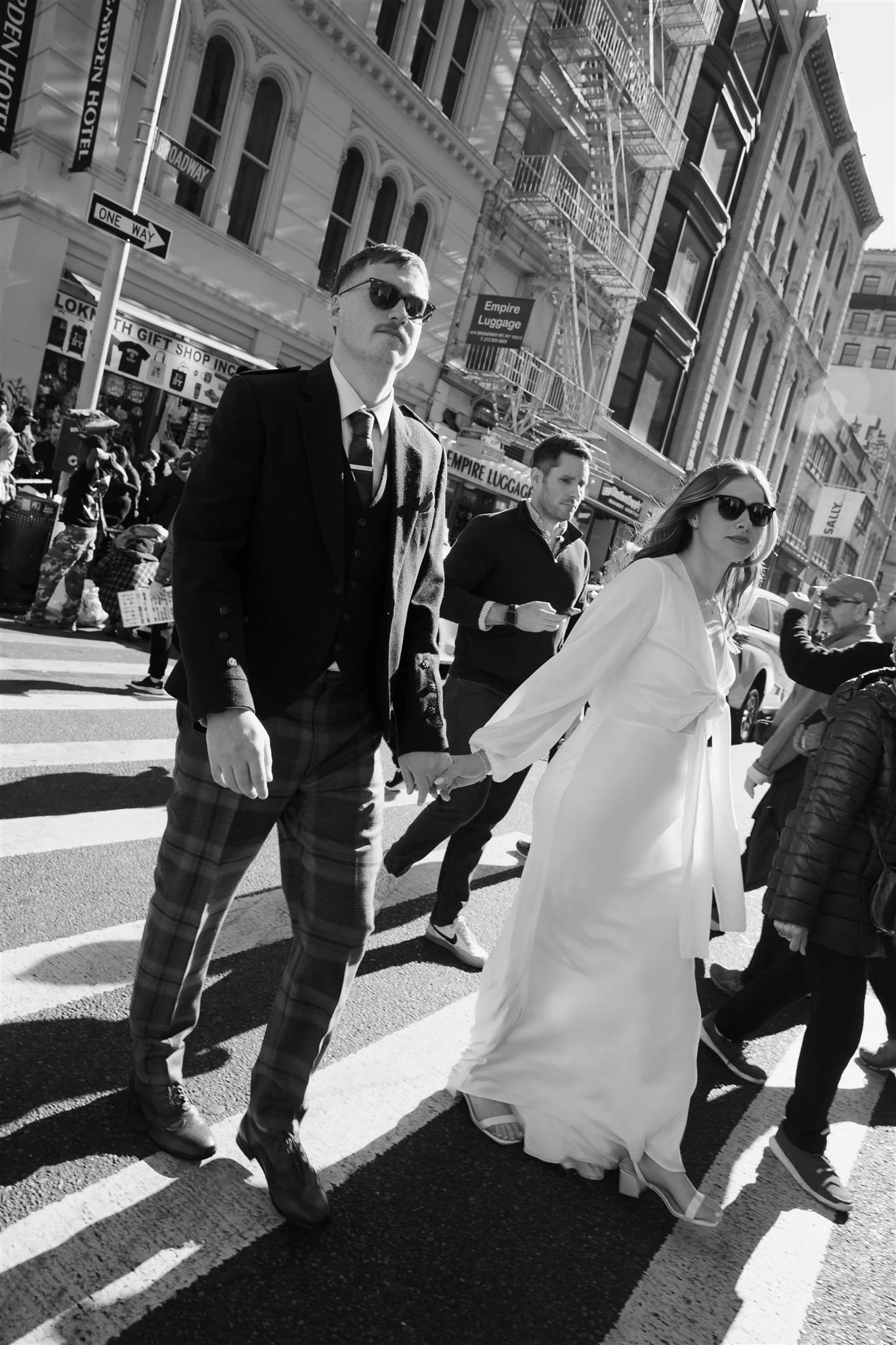A New York City Elopement photographed by a NYC Elopement Photographer.