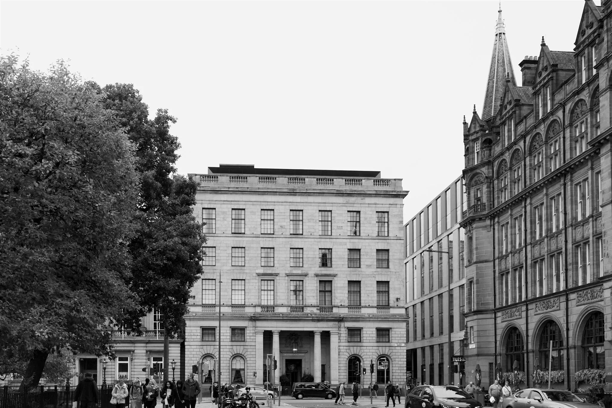A wedding day at Hawksmoor in Edinburgh, Scotland.