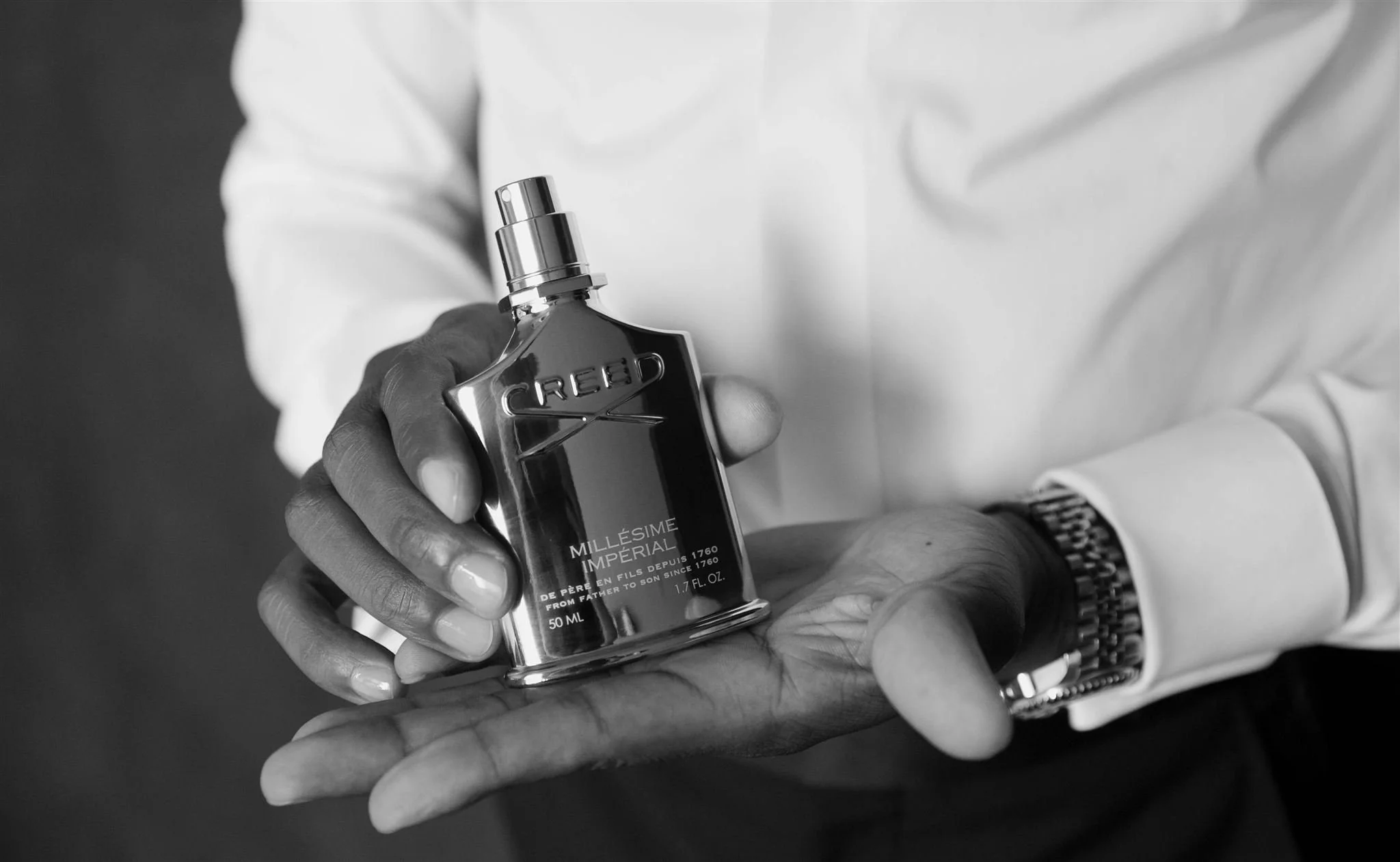 Groom's Cologne at Nobu Hotel Chicago on his wedding day.