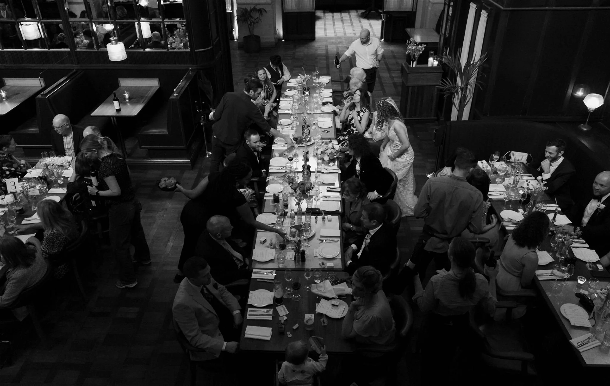 A wedding day at Hawksmoor in Edinburgh, Scotland.