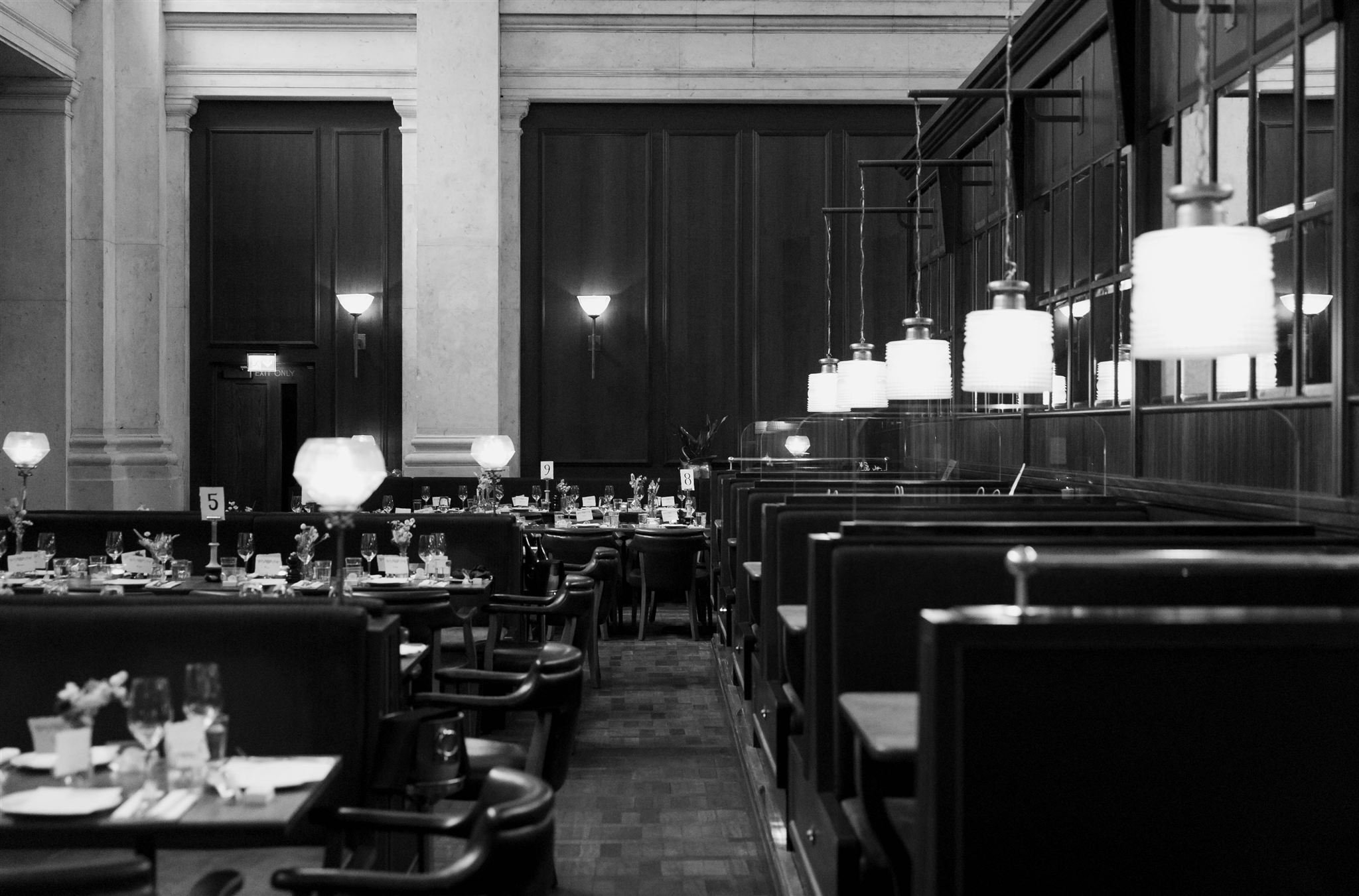 A wedding day at Hawksmoor in Edinburgh, Scotland.