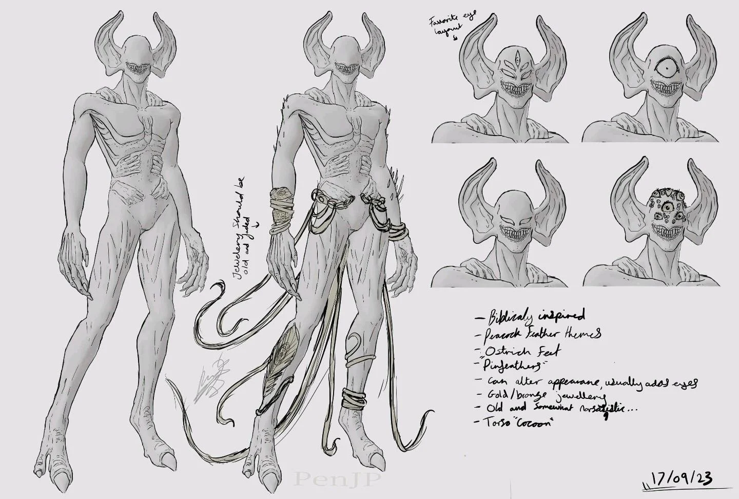 "Me and my Cryptids" Concept art.  