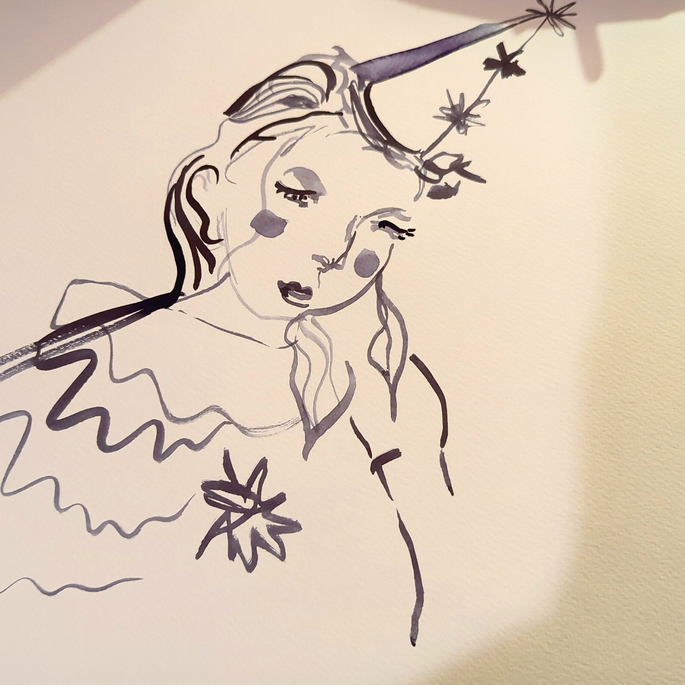 Anna Atkinson - Clown 3 Painting