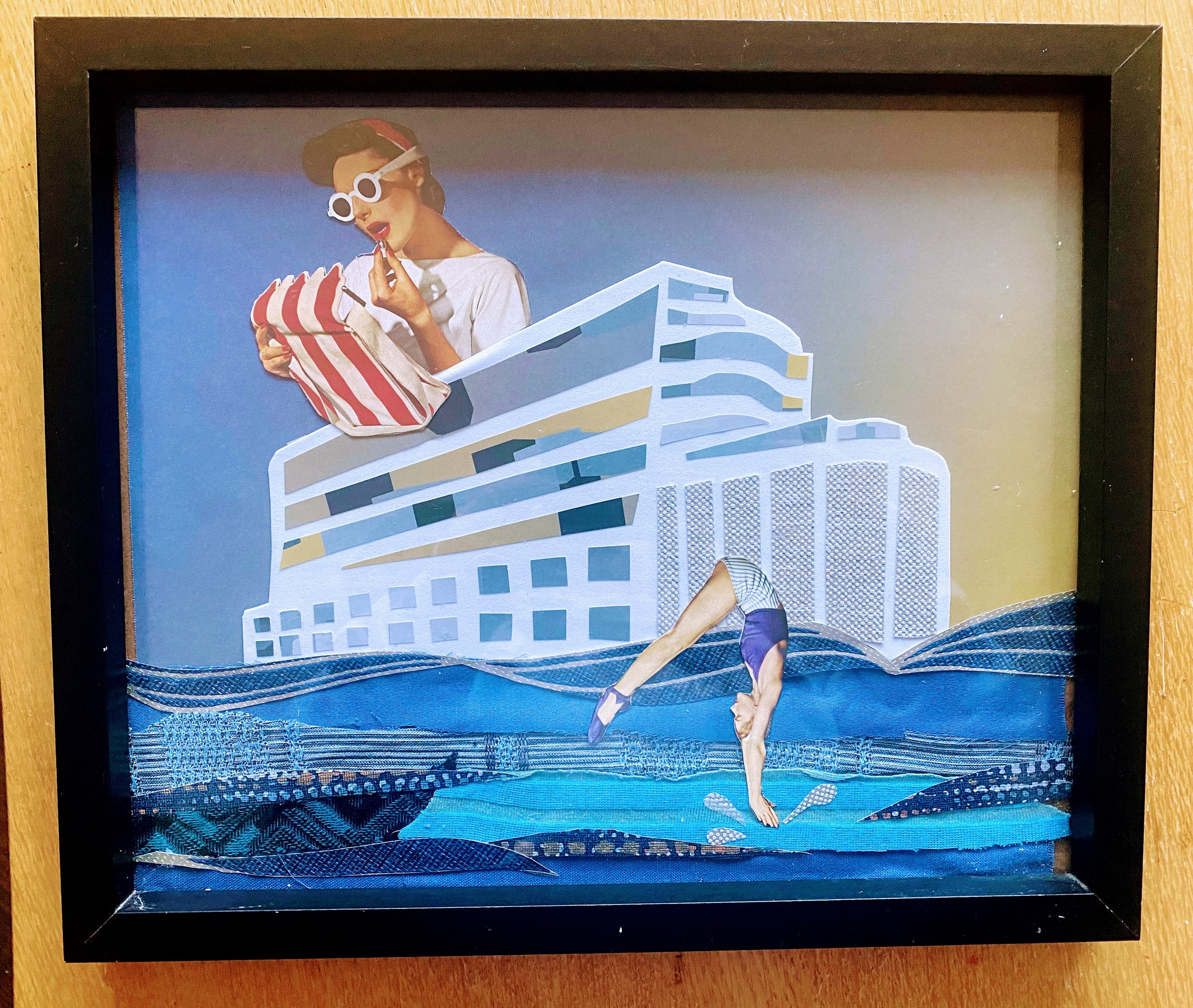 Melissa Hall - All Aboard Artwork