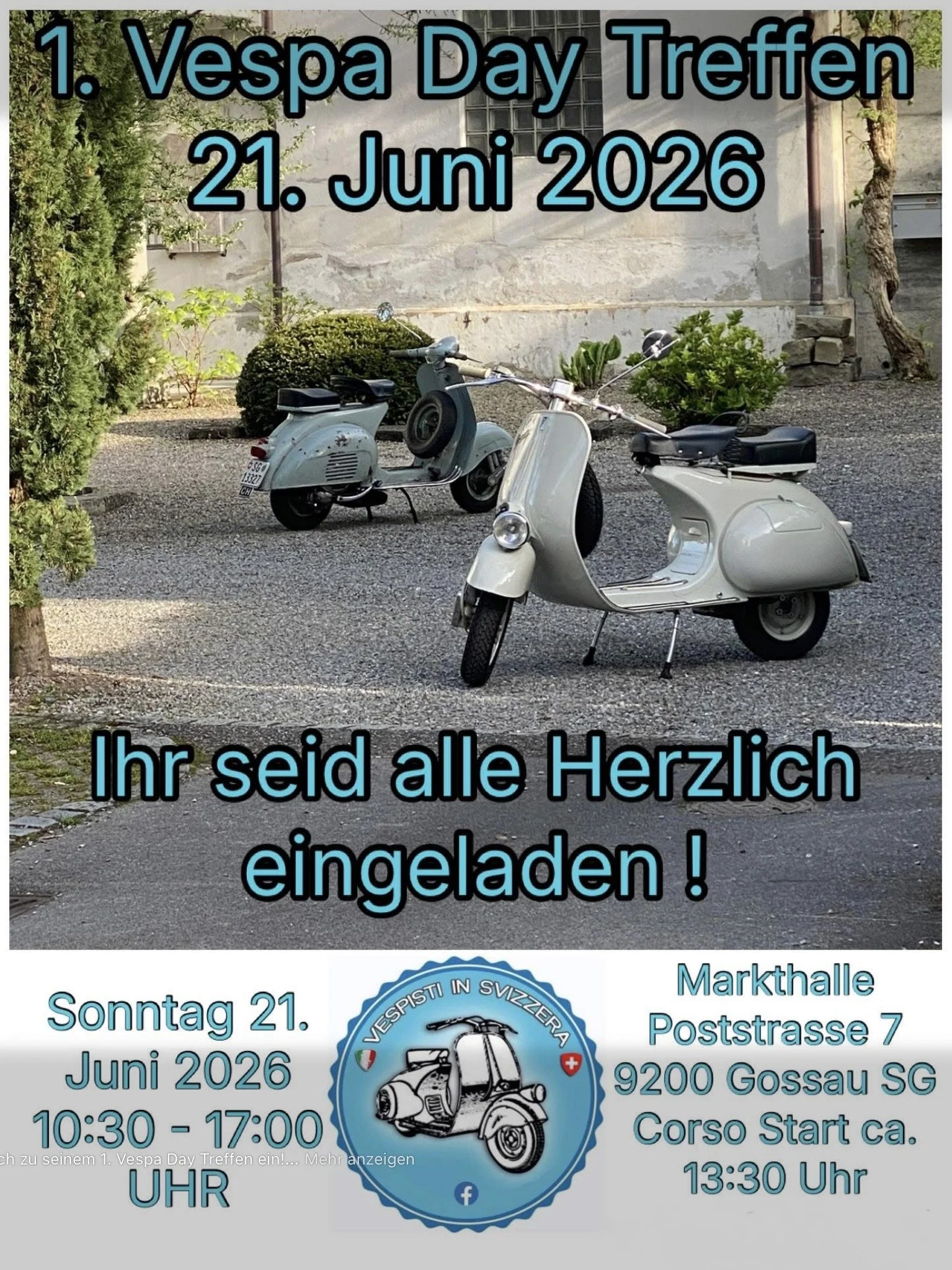 1. Vespa Day Treffen 2026