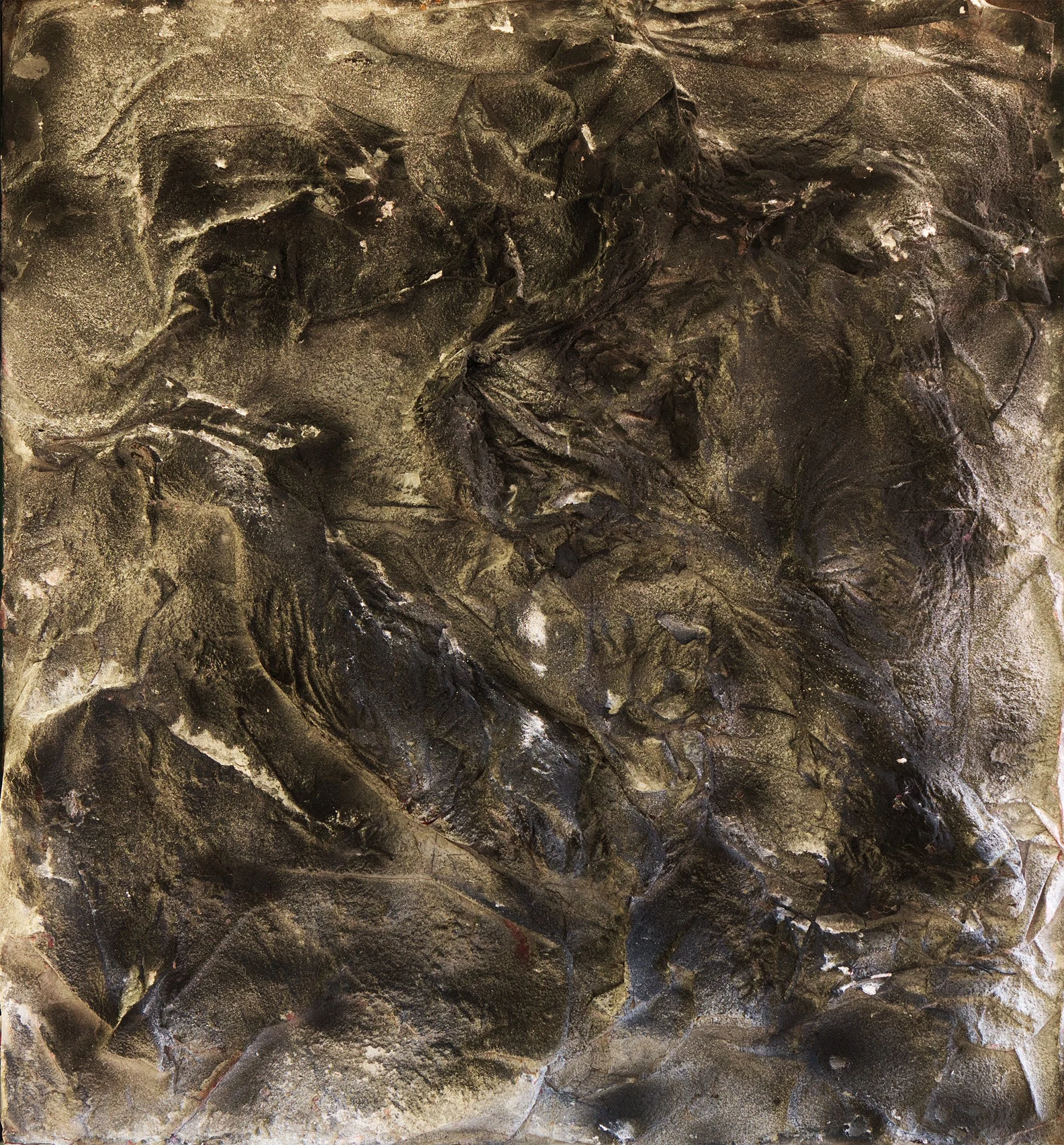 Phoenix, 2025 ·
Acrylic and mixed media on board ·
91 × 83cm