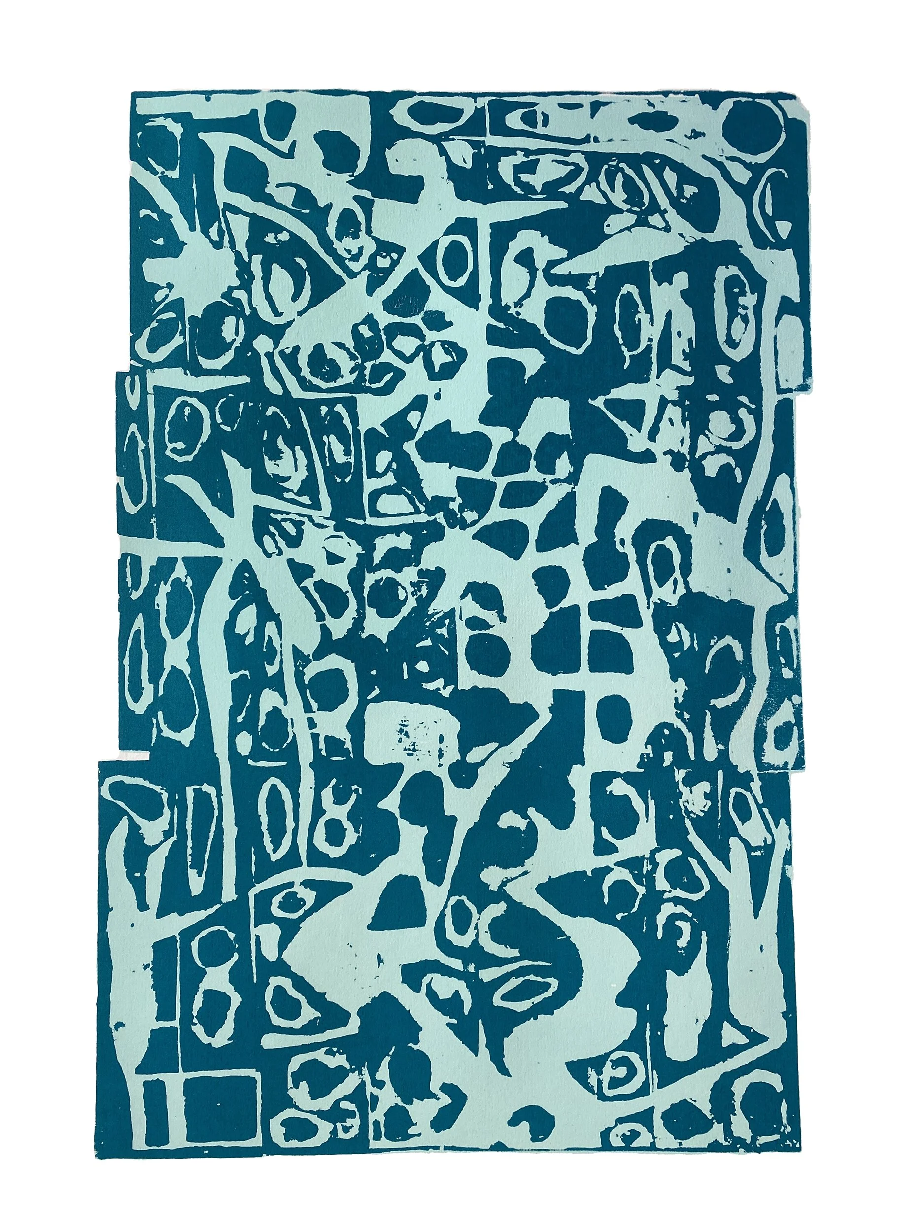 Nightswimmers ·
Silkscreen on paper · (1 of 4 colour variations)
59 x 42 cm ·
£180
