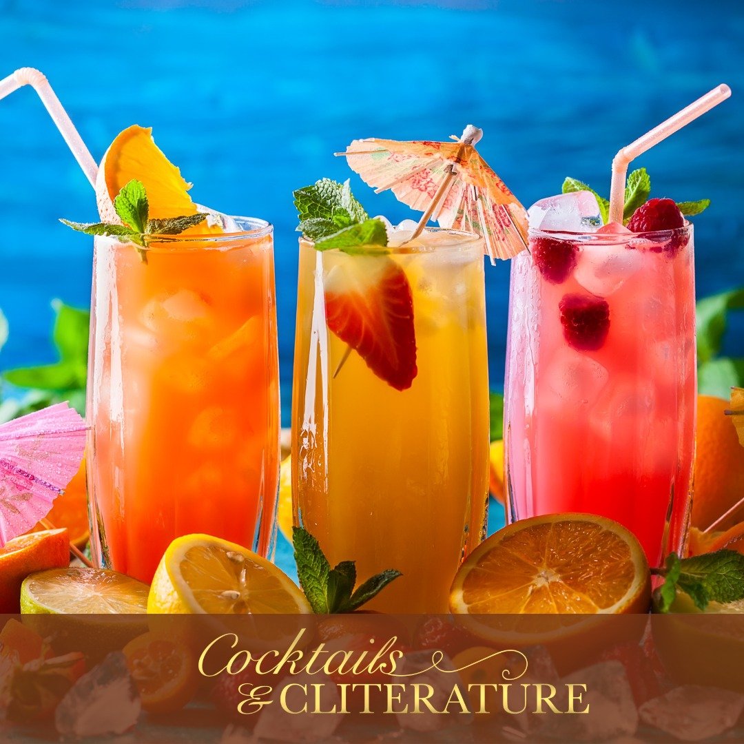 Hi people!
🍹
We're preparing for a sun-soaked interlude here at Cocktails &amp; Cliterature as we take a break from recording, editing and posting our weekly episodes to work behind the scenes on so much that is to come. 
🍹
We&rsquo;ll be taking ad