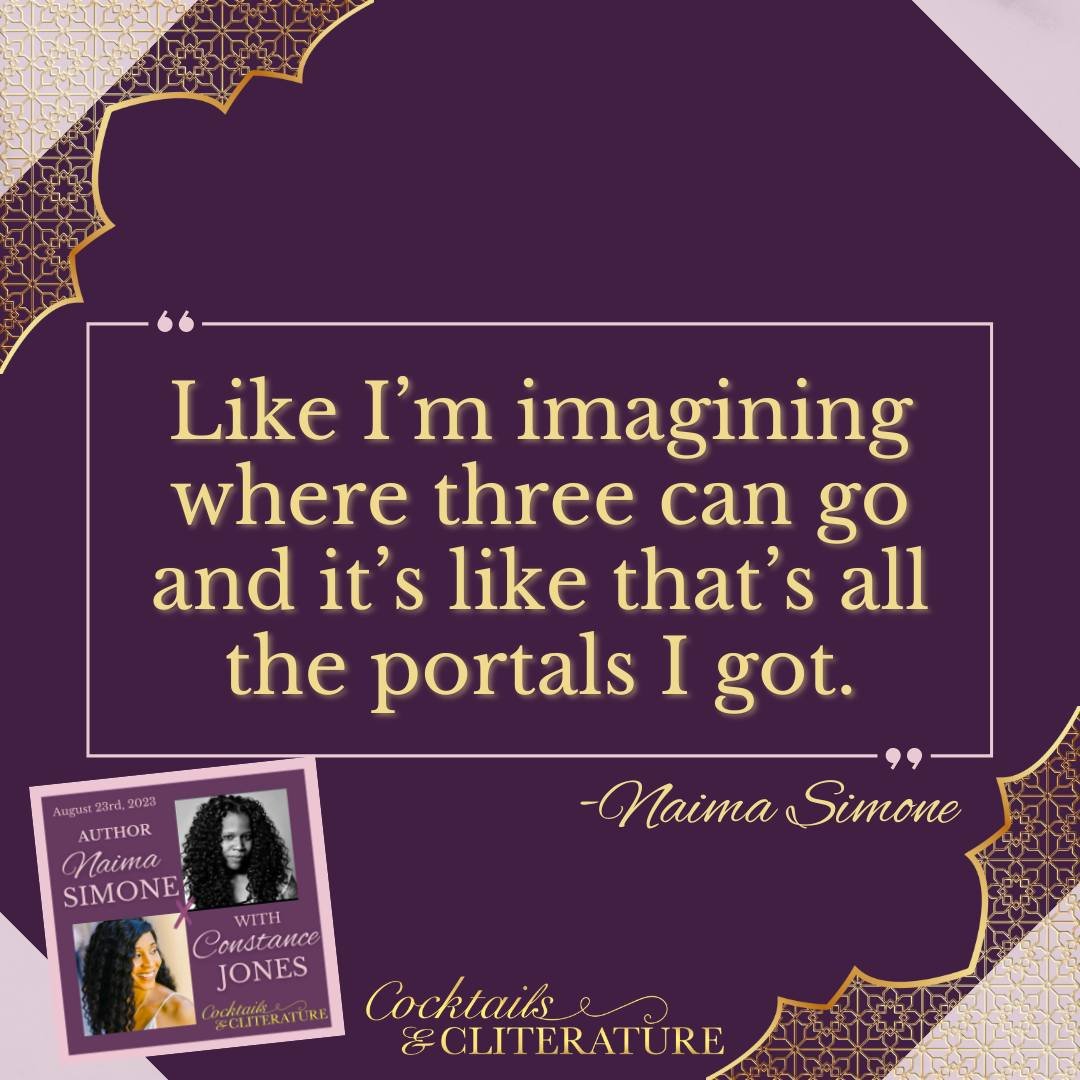 Would it even be a throwback Thursday without shouting our dear friend, Naima Simone? Naima was asked to describe her ideal Why Choose scenario, and after some thought....well....this is where she landed, lol. To hear the rest of her thoughts on the 