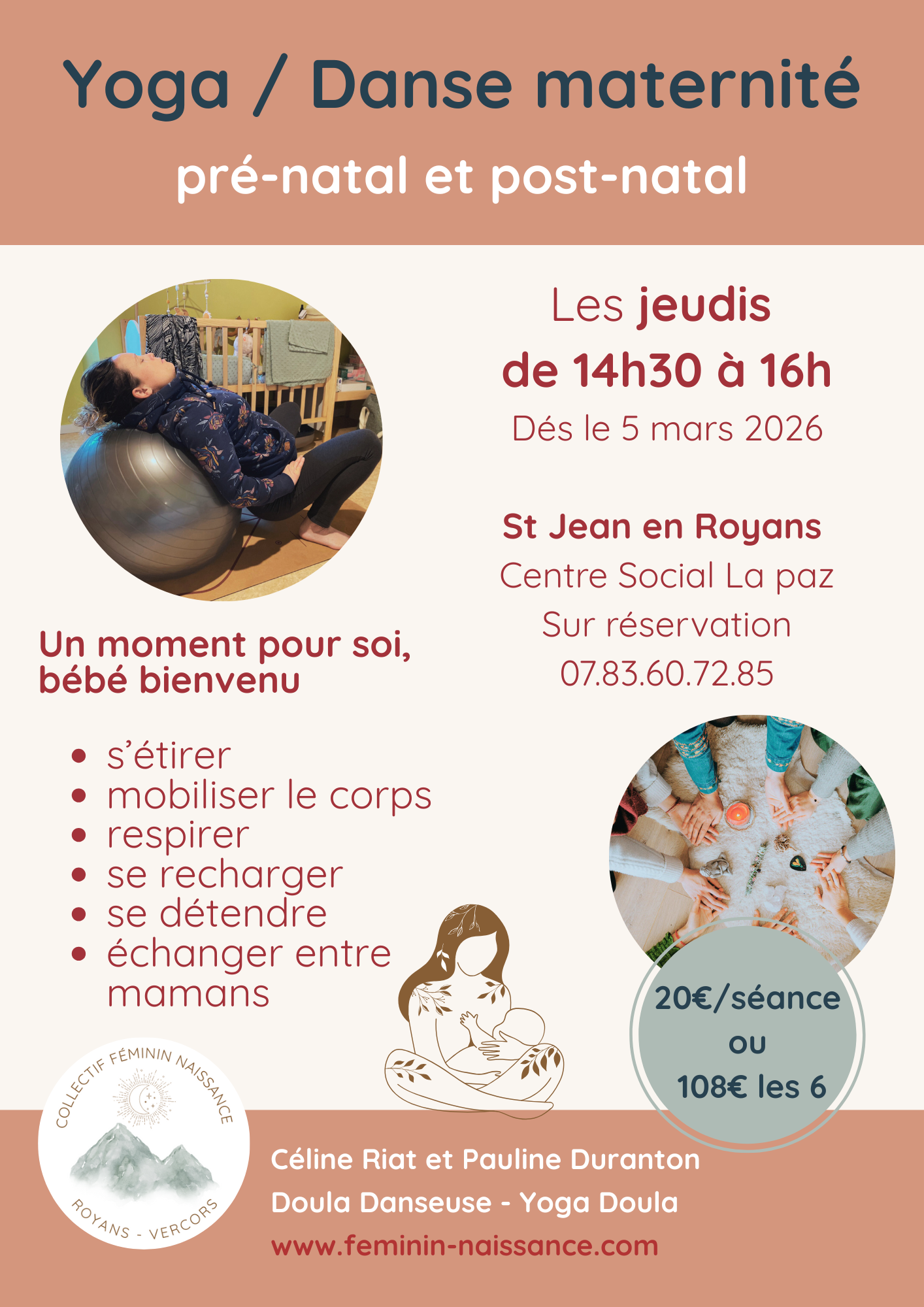 YOGA DANSE PERINATALE