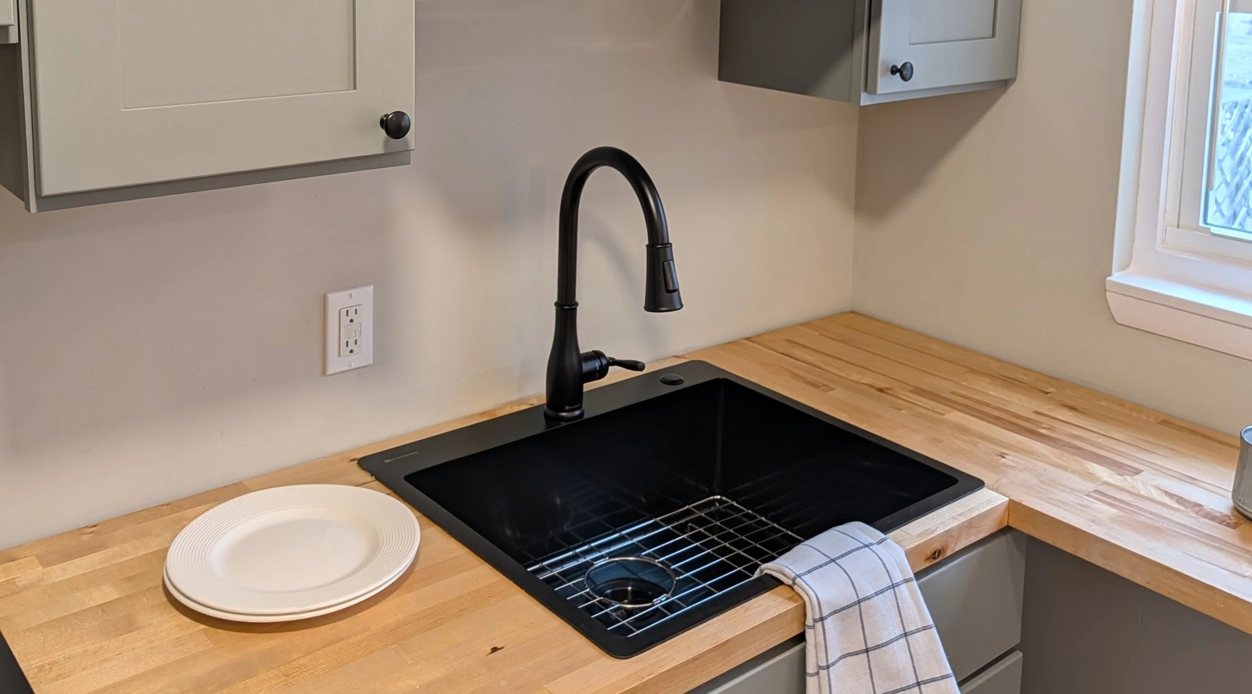 Sink at Birches apartment