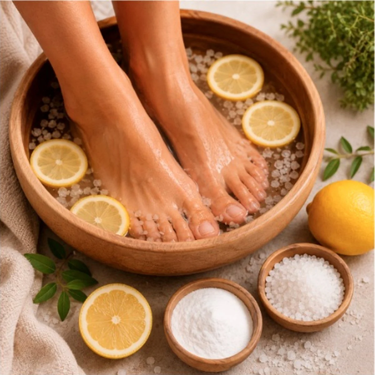 Foot Bath for Tired Feet (30 min)