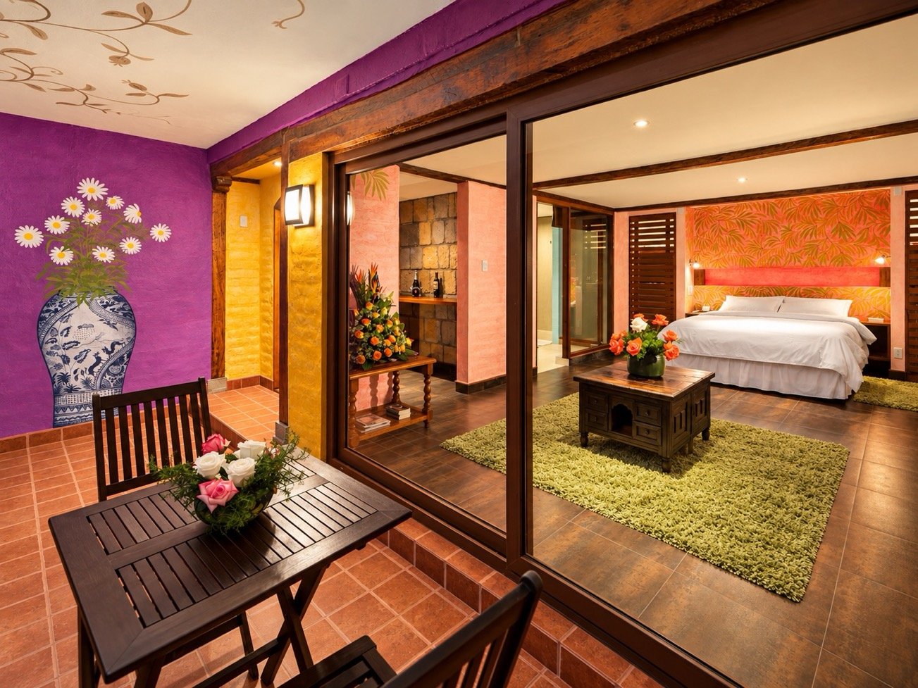 Hab Romantica 45 El Jardin - Luna Volcan - Hotel en Banos Ecuador 8.jpg
