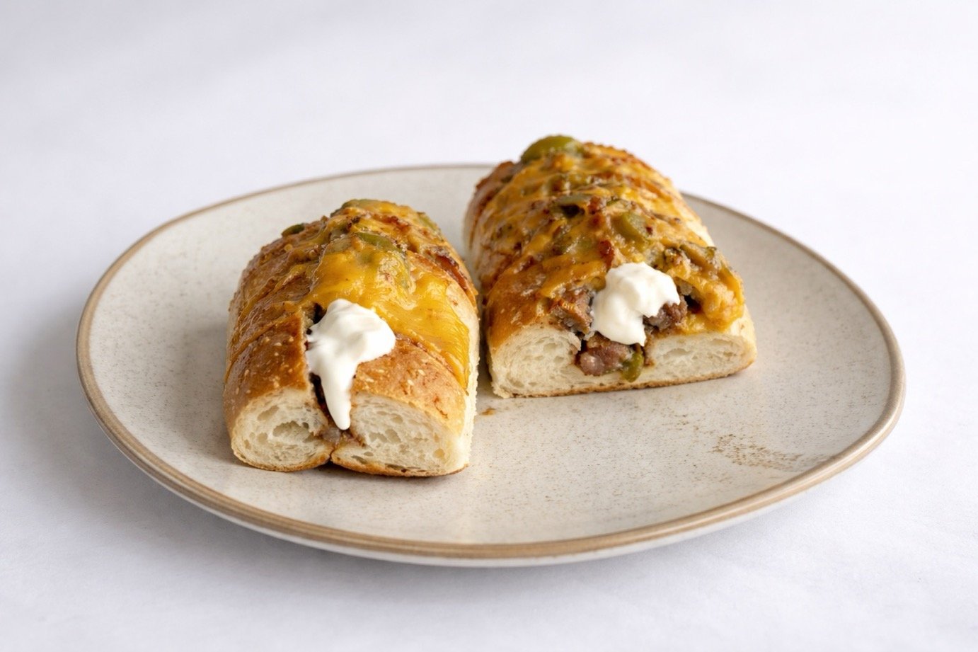 Sánduche Philly Cheese