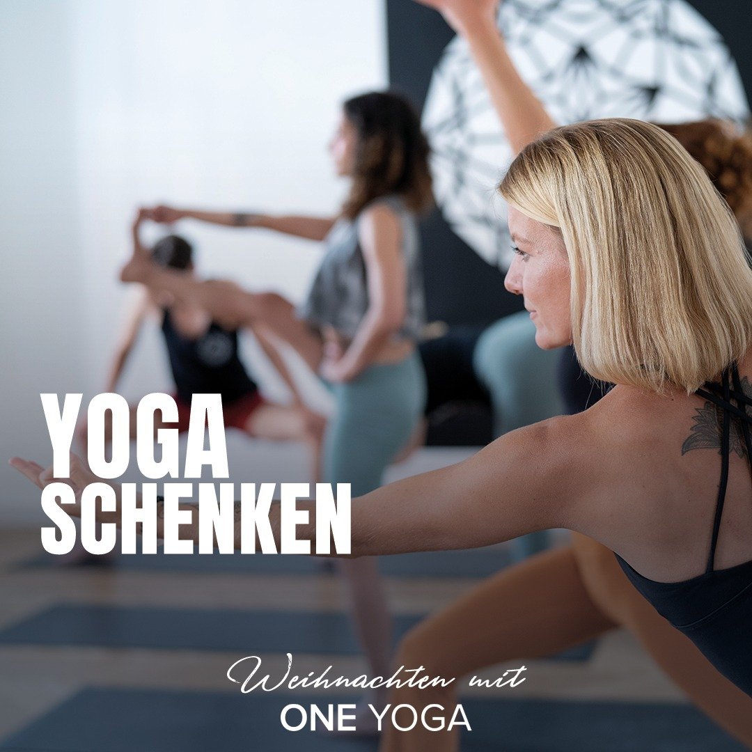 In Yoga stecken so viele Geschenke 💛 teile sie an Weihnachten mit deinen Liebsten! 🎁

Schenke ihnen bewusste Zeit f&uuml;r sich 🧘&zwj;♀️ und mit unserem ONE 10er Block-Gutschein Momente der Freude, Verbindung, Achtsamkeit und Selbstf&uuml;rsorge! 