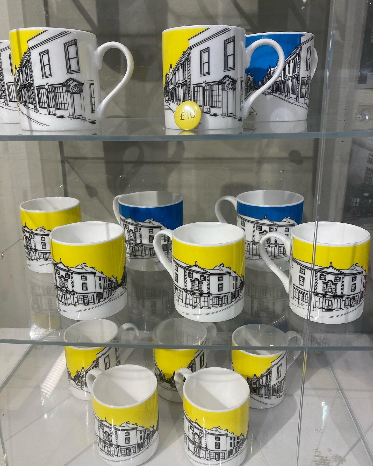 Bruton mugs now for sale in the museum. Kindly provided by @peoplewillalwaysneedplates #supportlocal #supportmuseums