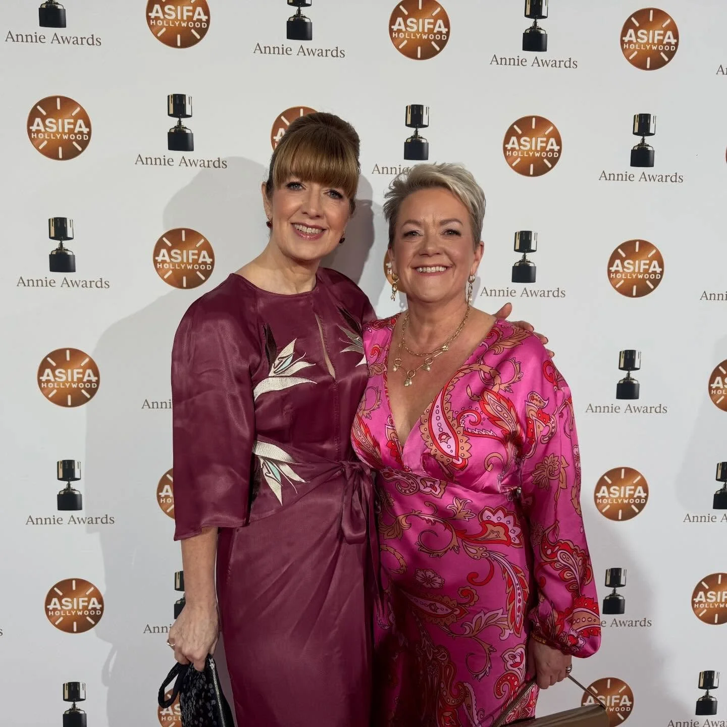 We flew into LA last night to attend @theannieawards. Such a fantastic way to celebrate all the incredible creativity in the animation industry. We were very proud to be nominated for our film The Night Before Christmas in Wonderland. Thanks to our a