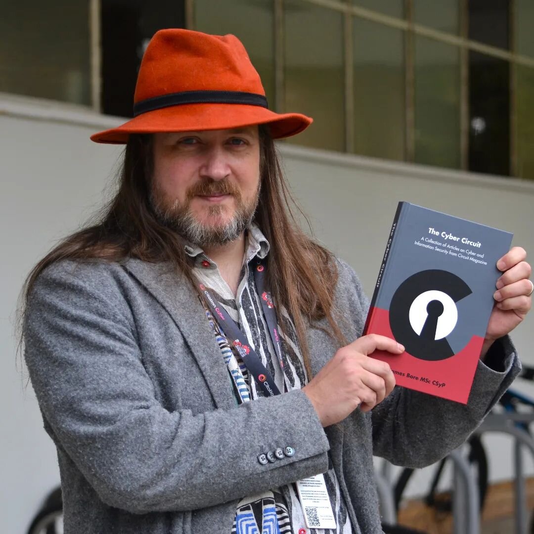 Fantastic to see the release of @securityspeaker 's new book, collating a compendium of amazing articles written for the @circuitmag at the Bsides Lancashire!