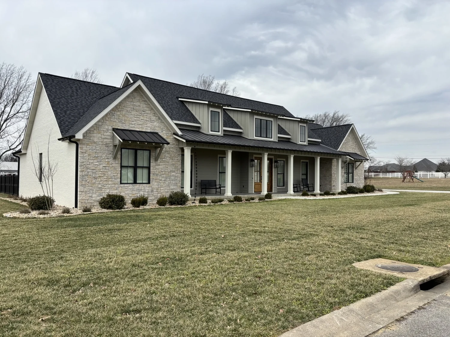 Servall gutter installation