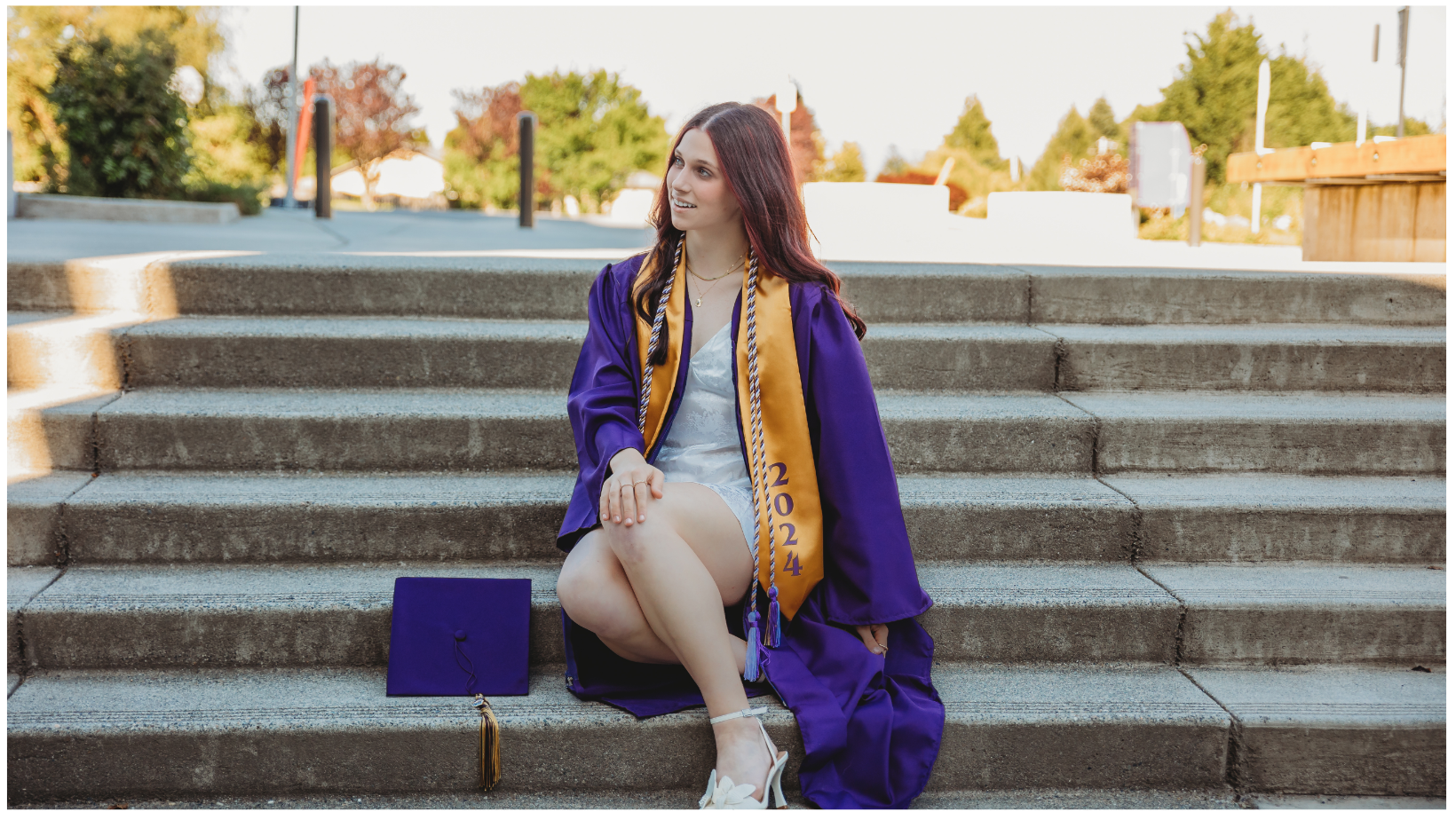 Senior Year, Cap in the Air, and the Moment That Says “We Made It” | Washington Senior Photographer
