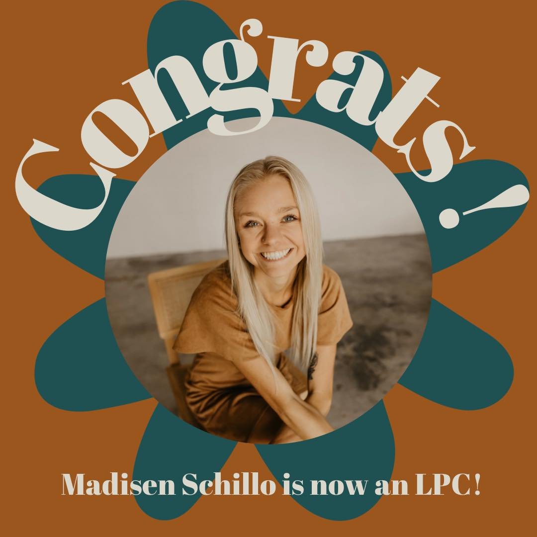 Join us in congratulating Maddie (@schillowellness) on the approval of her LPC license!

For those of you unfamiliar to all of the different therapy licenses, LPC is an exciting milestone towards the full Licensed Professional Clinical Counselor lice