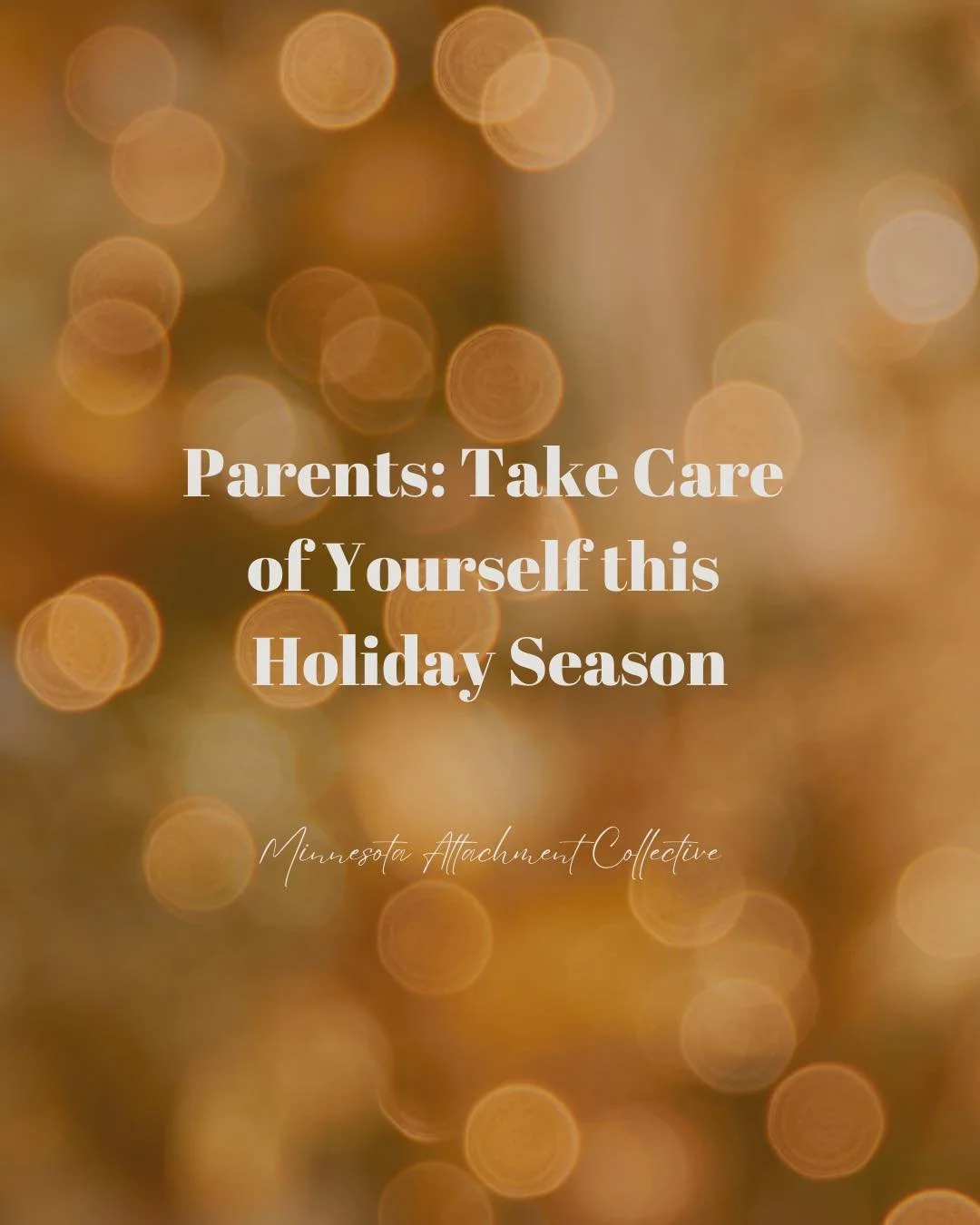 The holiday season is right around the corner - which means now is a great time to prioritize self-care, boundaries, and getting support ✨

Head to our website to read this full blog post on self-care for the holidays.

And, if you could use support,