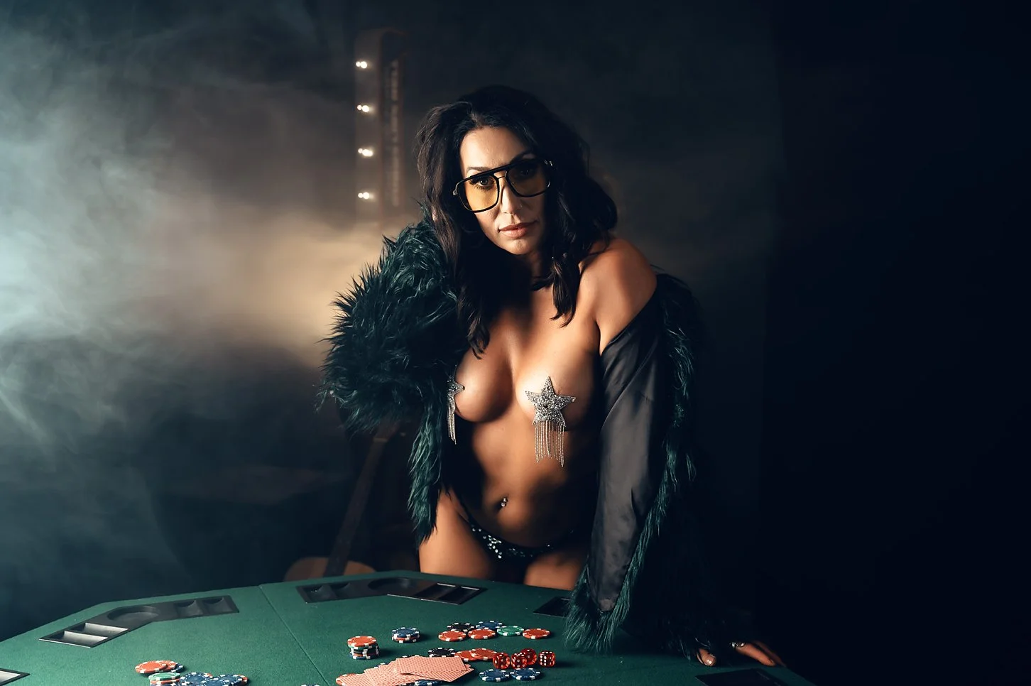 Editorial boudoir portrait by Boudoir by Kassie