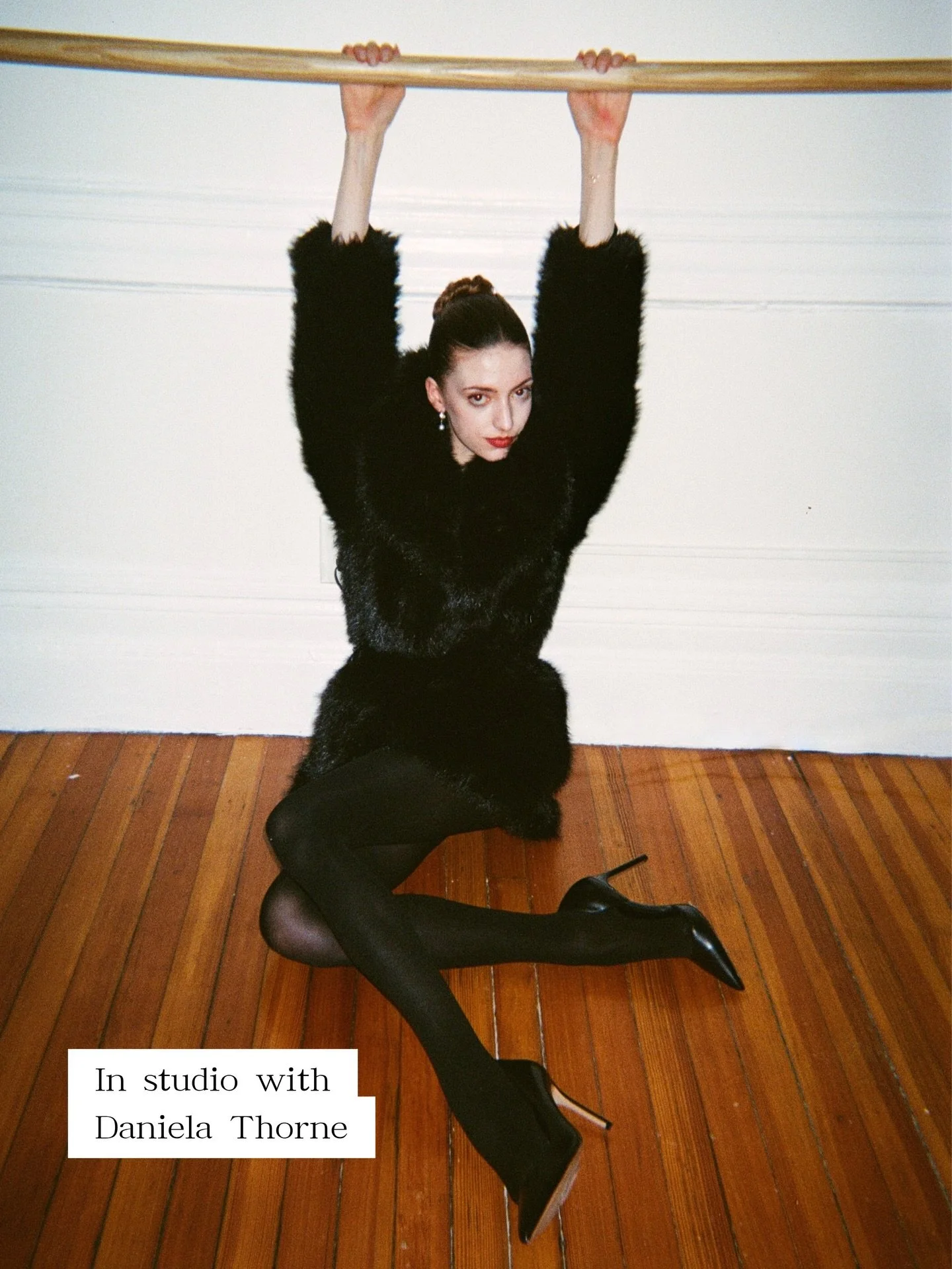 In studio with ballerina, model, and actress, @danielagthorne.

Born and raised in San Francisco, California in a Brazilian-American household, Daniela grew up as a competitive dancer. She was awarded the Gillian Murphy Scholarship and left home at 1