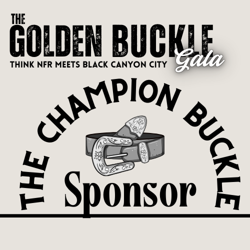 Champion Buckle Sponsor — $3,000