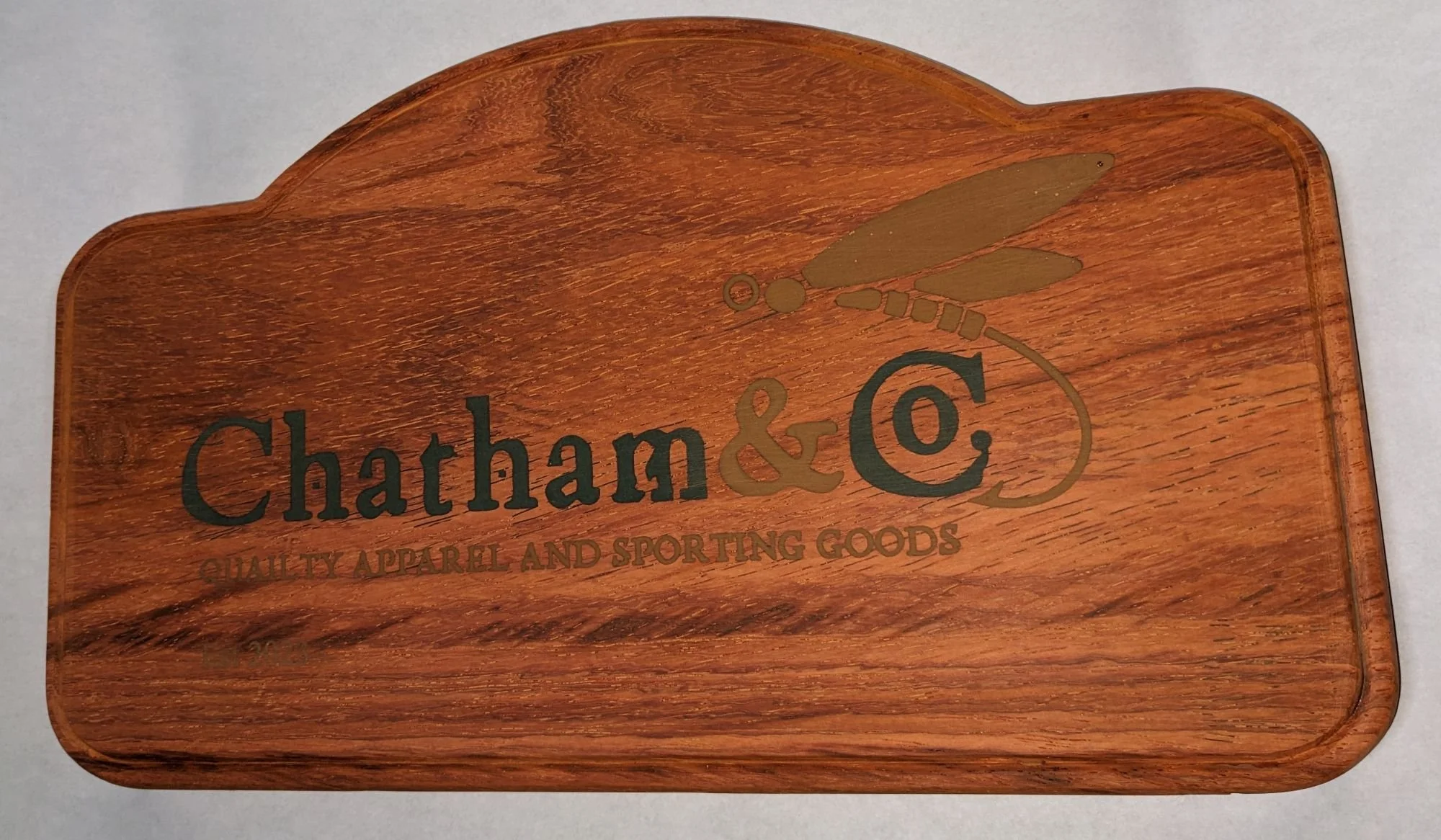 Wooden Counter sign
