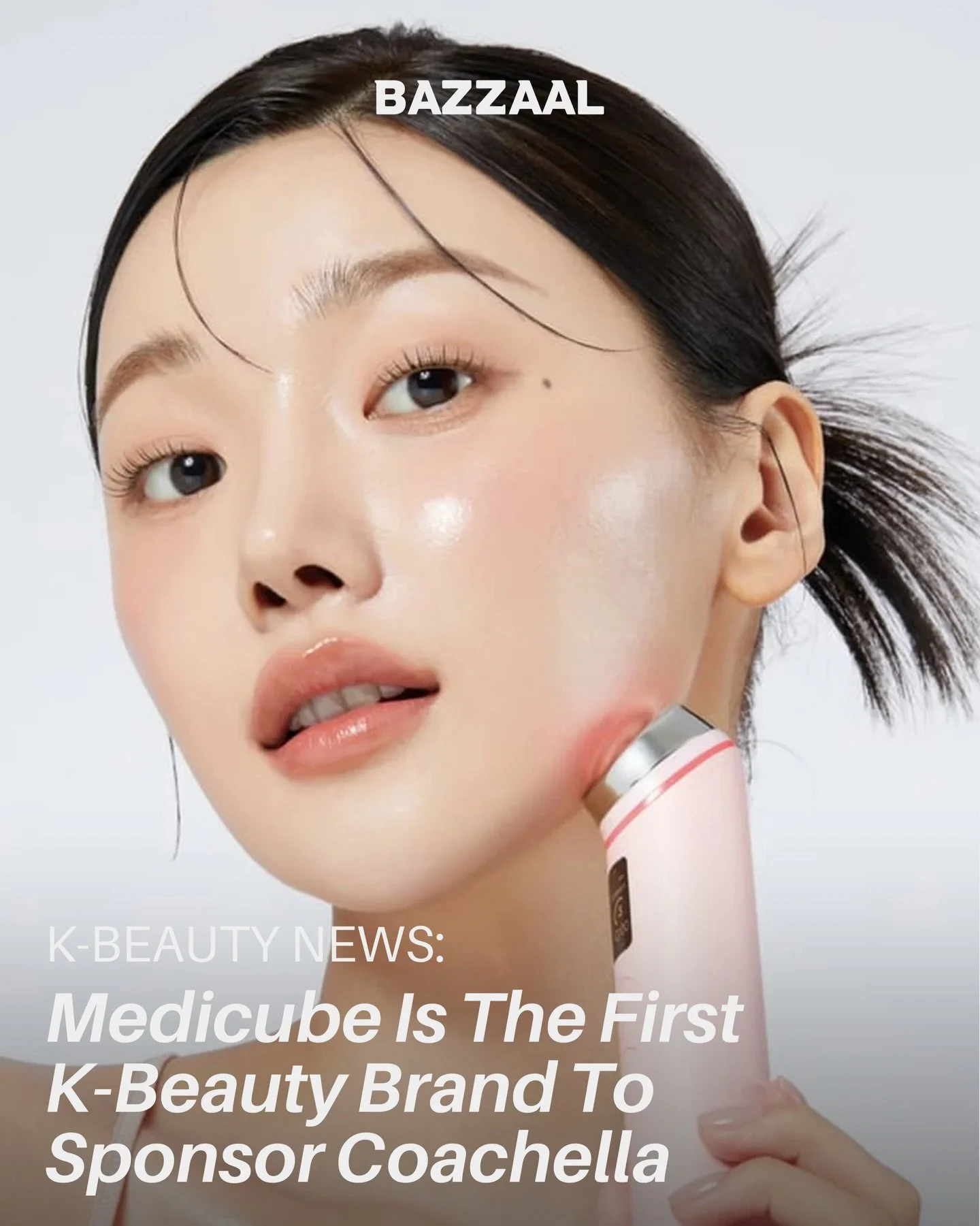 Medicube Is The First K-Beauty Brand To Sponsor Coachella! Swipe for more>>>

This past Tuesday, APR announced that Medicube (@medicube_global_official ) will become the first K-beauty company to join the Coachella Valley Music and Arts Fest