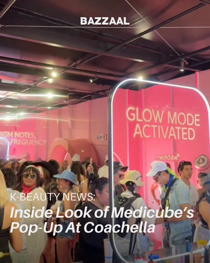 Inside Look at Medicube&rsquo;s Pop-Up at Coachella! Swipe for more>>>

This weekend, one of our BAZZAAL LA team members had the chance to stop by the Medicube&rsquo;s Coachella Pop-Up! As announced by APR, Medicube (@medicube_global_officia