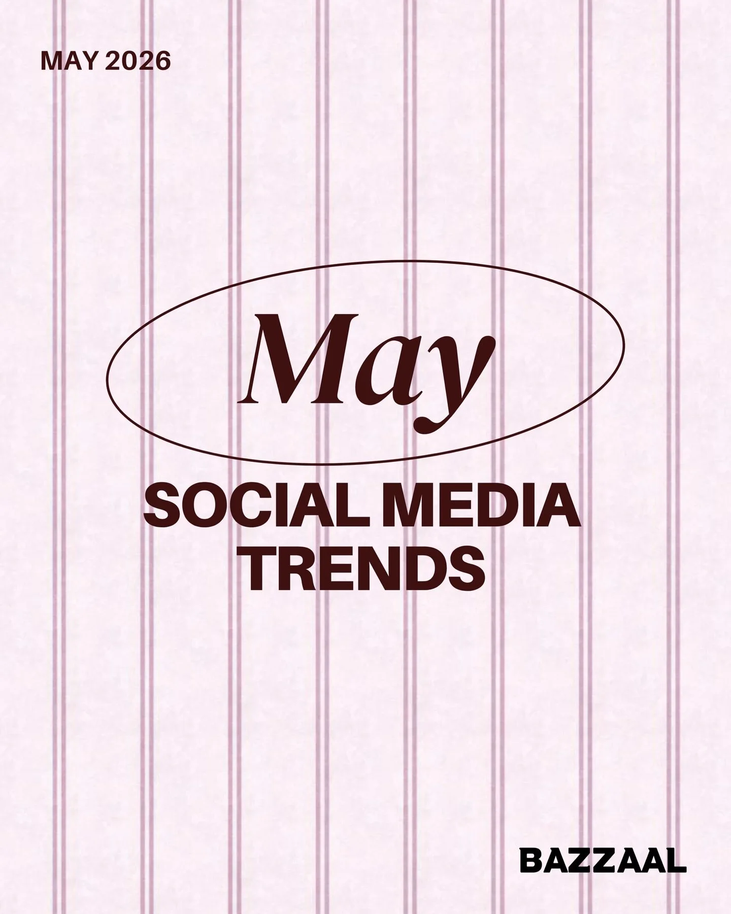 ⭐️ May 2026 Social Media Trends ⭐️ 

What was your favorite trend this month! Let us know in the comments &darr;
.
.
.
.
#socialmediatrends #trendalert #trendingreels #contentideas #bazzaal