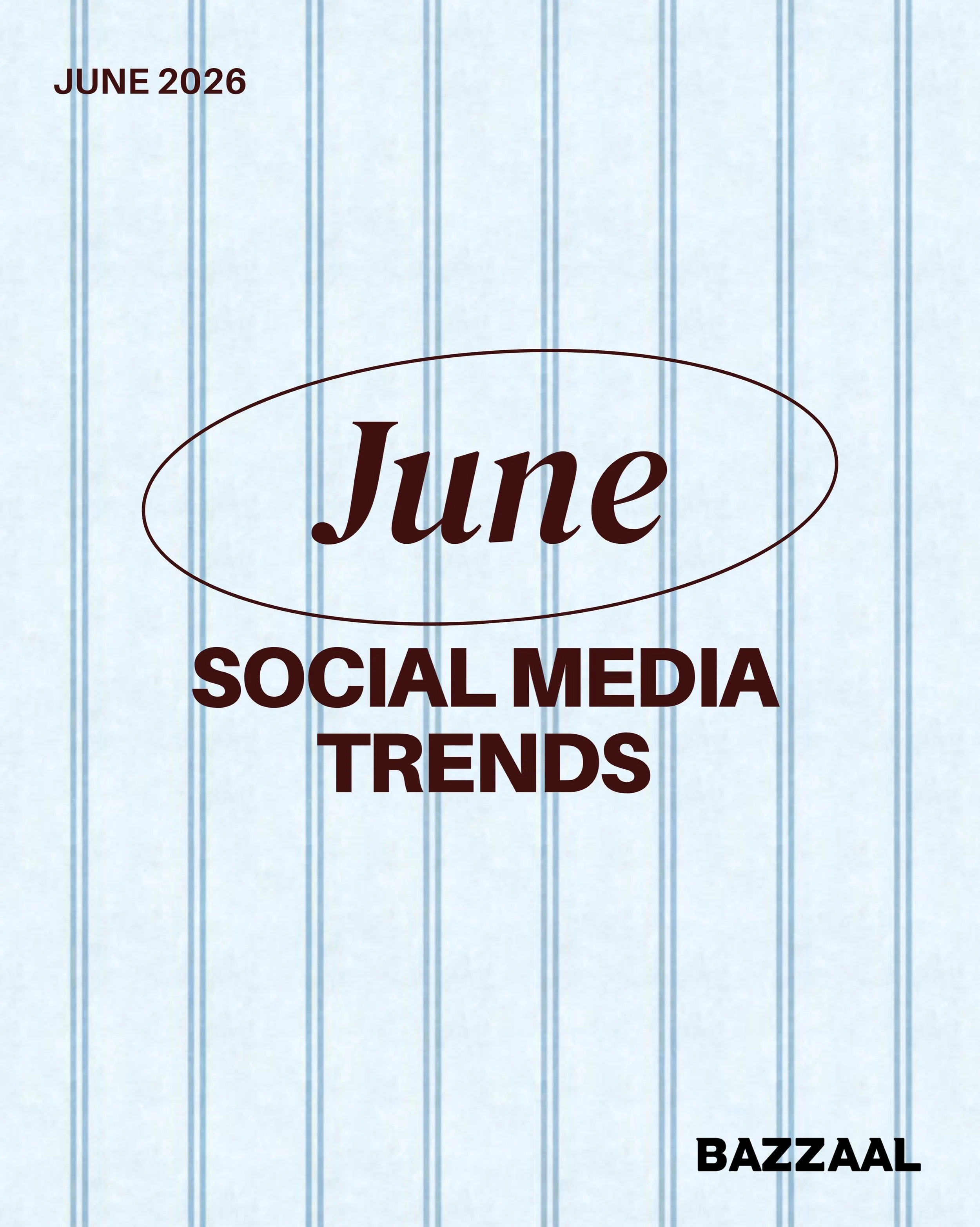 ⭐️ June 2026 Social Media Trends ⭐️ PART 1 

What was your favorite trend this month! Let us know in the comments &darr;
.
.
.
.
#trendalert #contentideas #trendingreels #socialmediatrends #bazzaal
