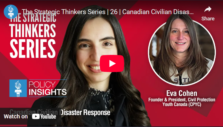  Policy Insights Forum                          Strategic Thinkers Series