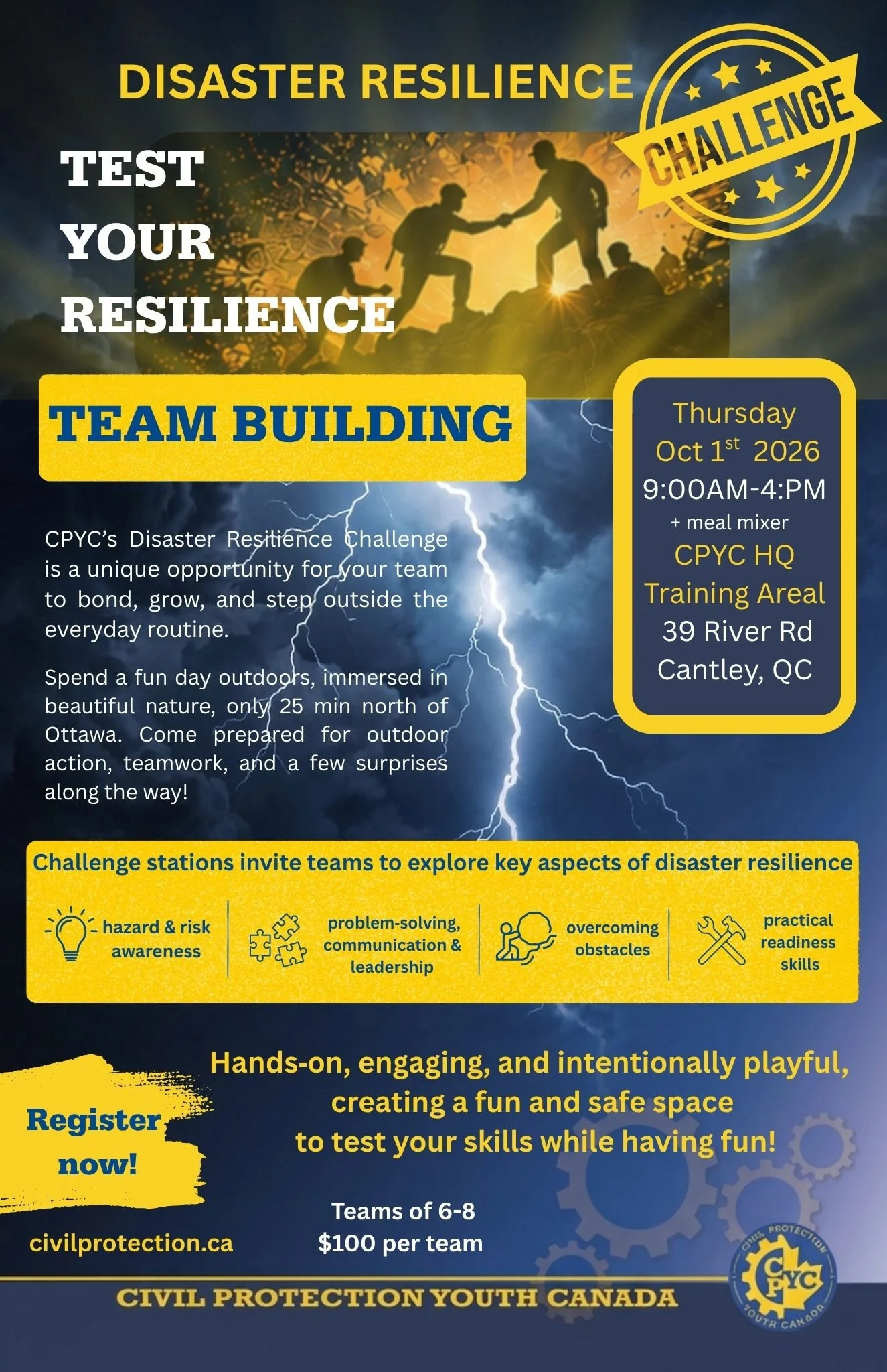 Disaster Resilience Challenge             Team Building