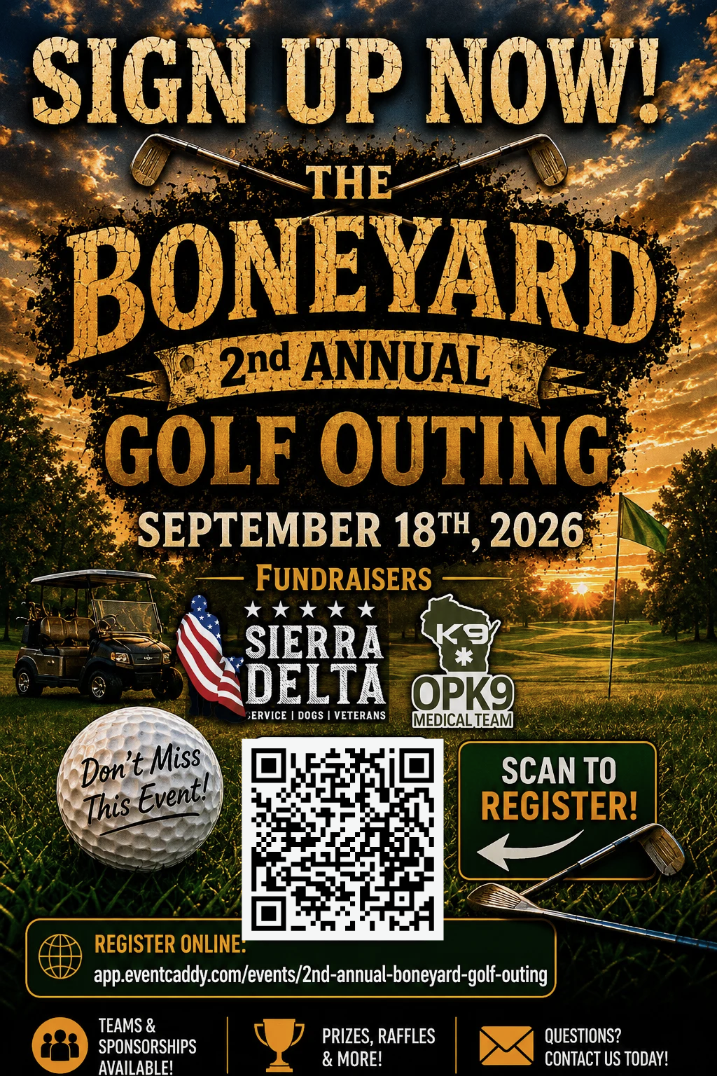 The Boneyard 2nd Annual Golf Outing