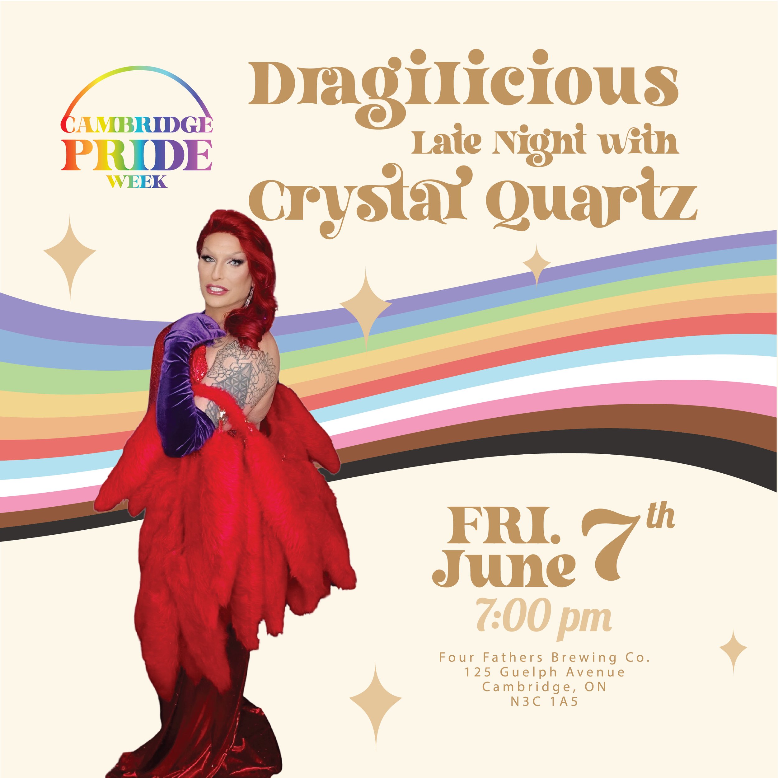 A DRAGilicious Late Night with Crystal Quartz