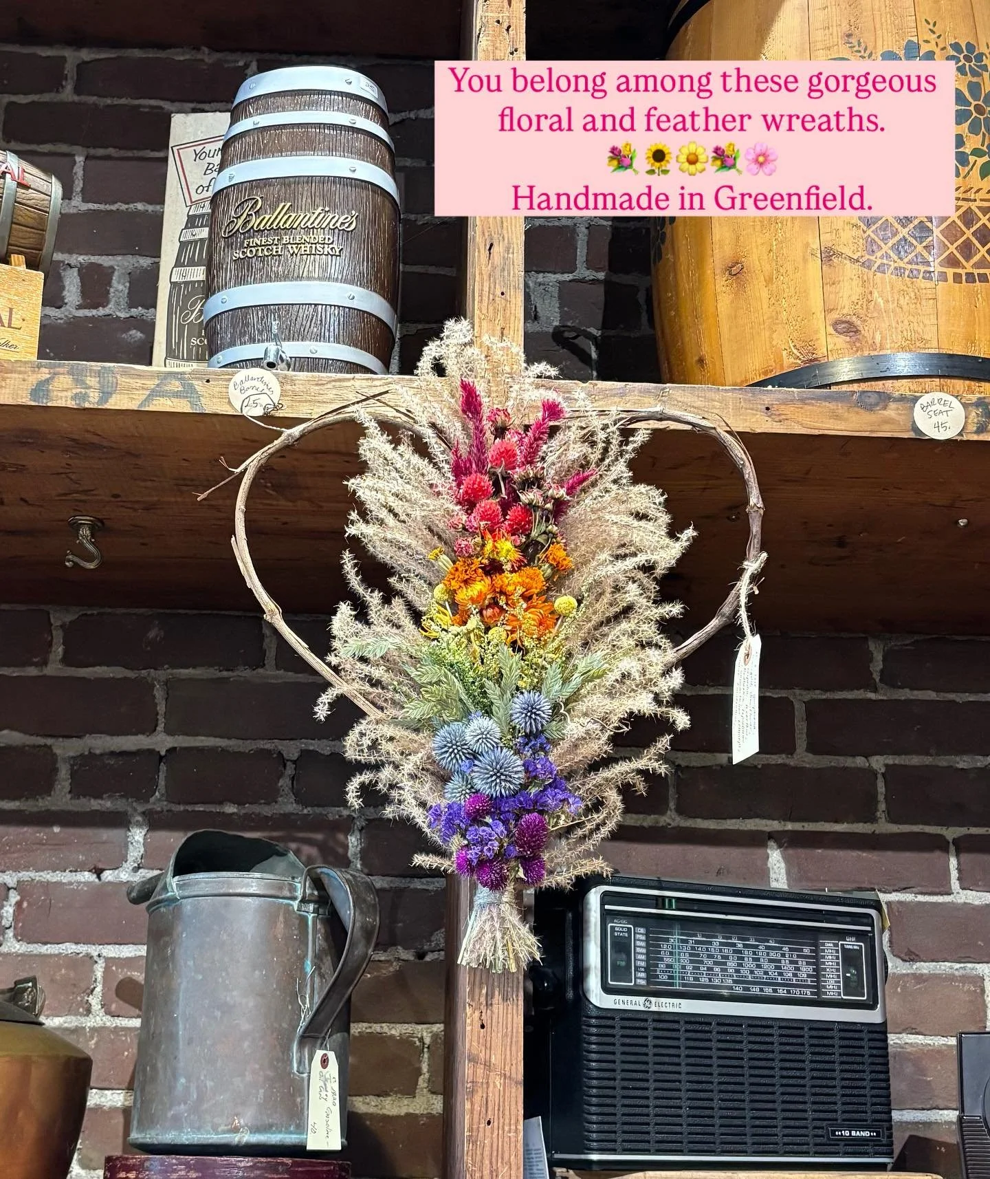 Locally-grown, ethically-gathered. Won&rsquo;t be around for long!! Perfect for the holidays. @wildedgefloral