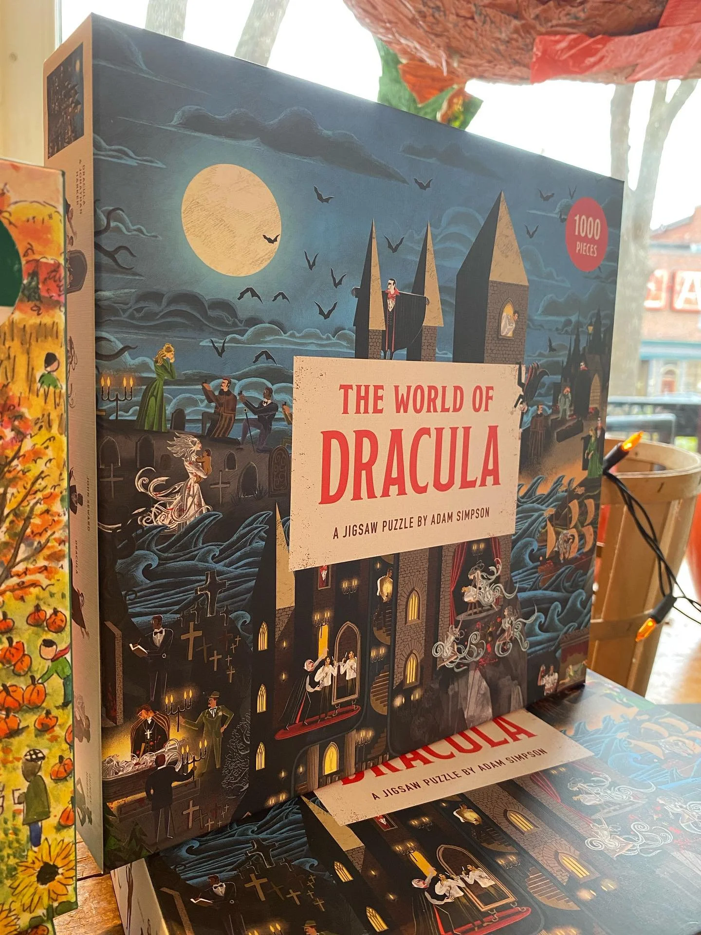 After you trick-or-treat for all the candy and after youve order the pizza delivery&hellip;get cozy and do some spooky fun puzzles together!!!

#halloween #puzzles #familytime #halloweenactivities #loottheshop #pumpkinpatch #draculascastle #turnersfa