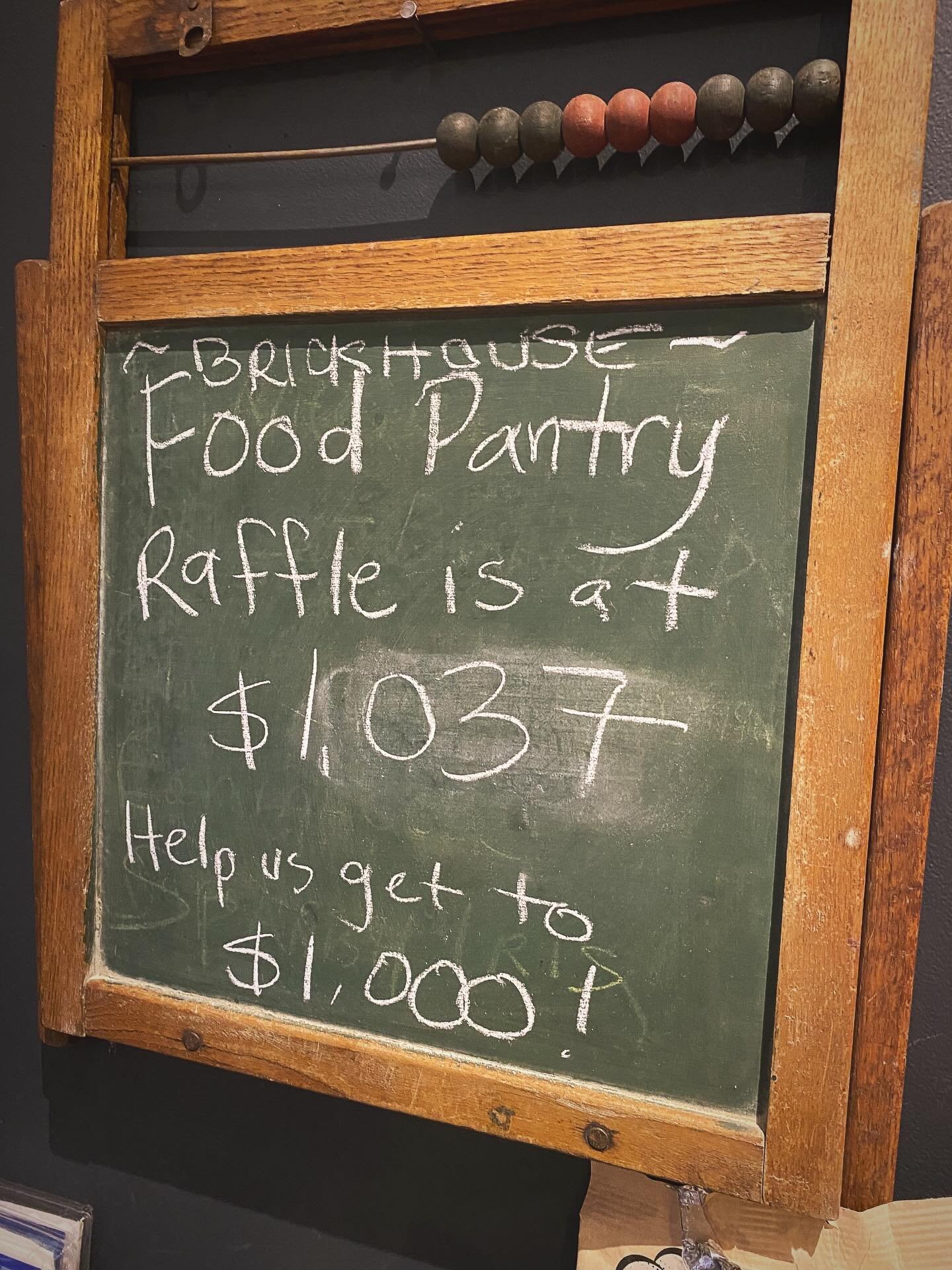 Thanks for your GENEROSITY&hellip;
You all helped raise over $1000 for the BRICKHOUSE FOOD PANTRY👏👏👏
Congrats to Julie, Steph, Mackae, Joel, Rita and Nathan&hellip;You win a $50 LOOT GIFT CARD&hellip; We more than doubled our original goal&hellip;