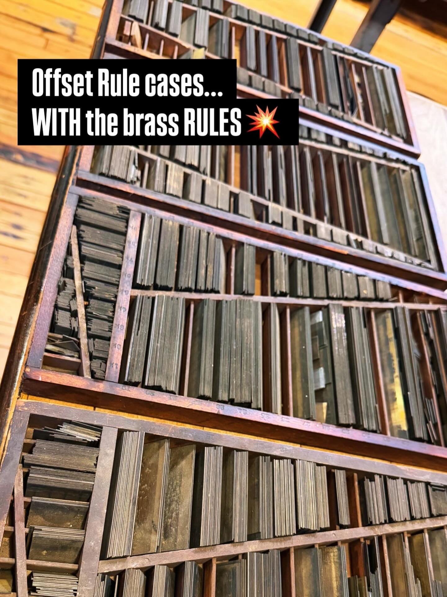 These are cool&hellip; we have a few empty cases as well

#offset #printing #rulecase