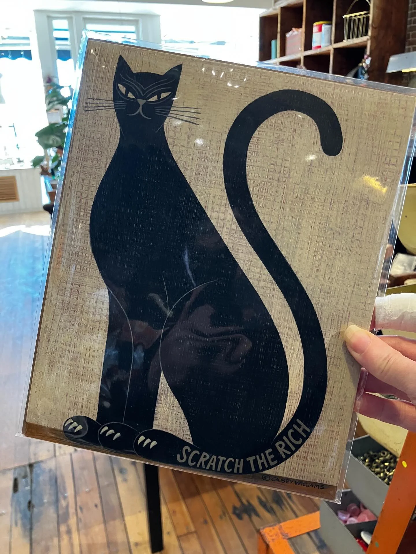 new prints from @caseywilliamsartandmaps 😻

#meow #scratchtherich #lootfoundandmade