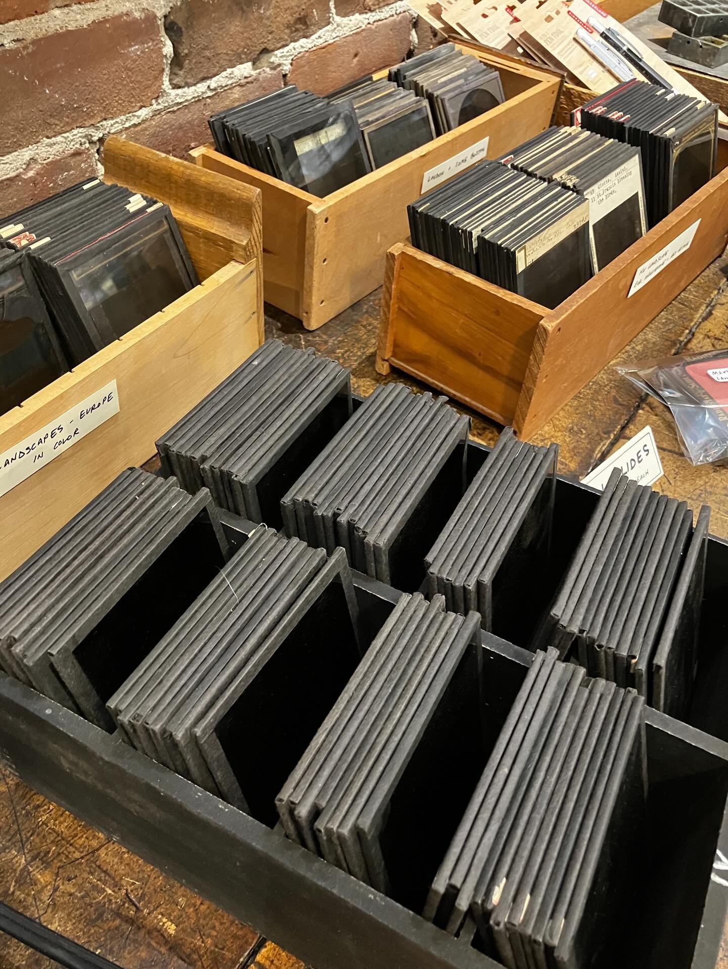 lantern slides / glass plate slides c1880s - 1930s 📸 landscapes, europe, architecture, london, oh my! get em for your magic lantern or use them in crafty projects 
.
#lanternslides #glassplateslides #vintagephotography