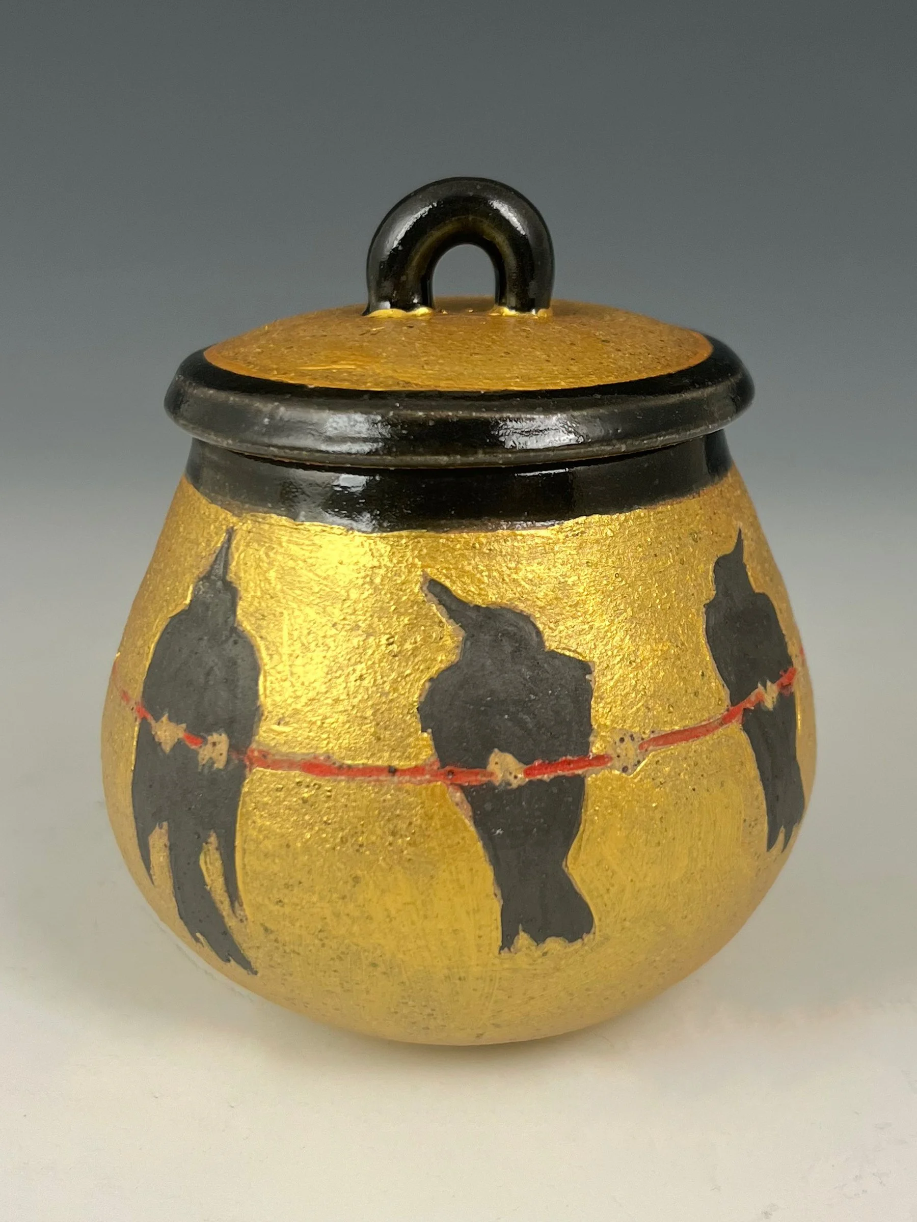 Gilded Birds on a Wire Pot 2.jpg