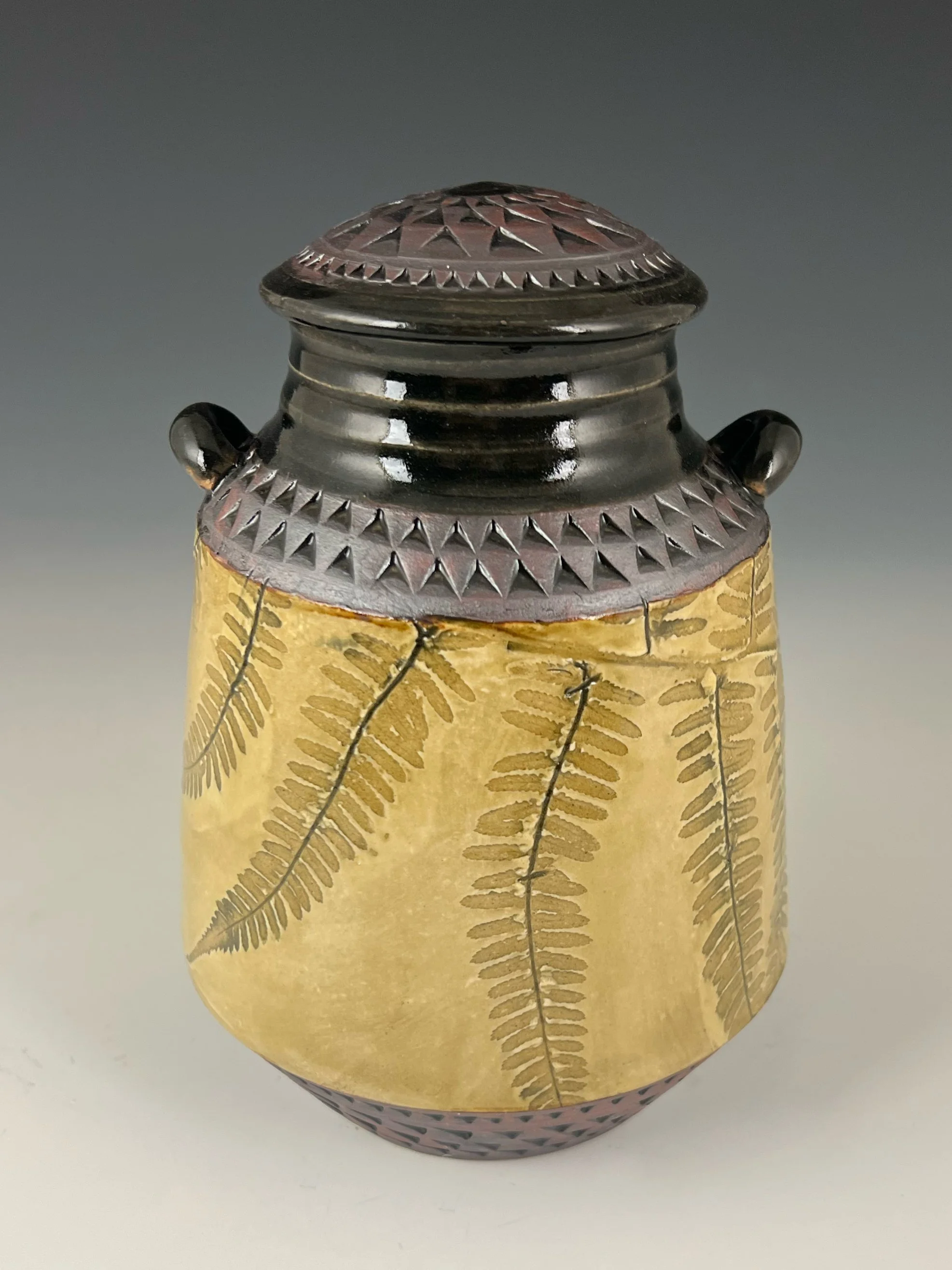 Lidded Amber Fern Jar Back.jpg
